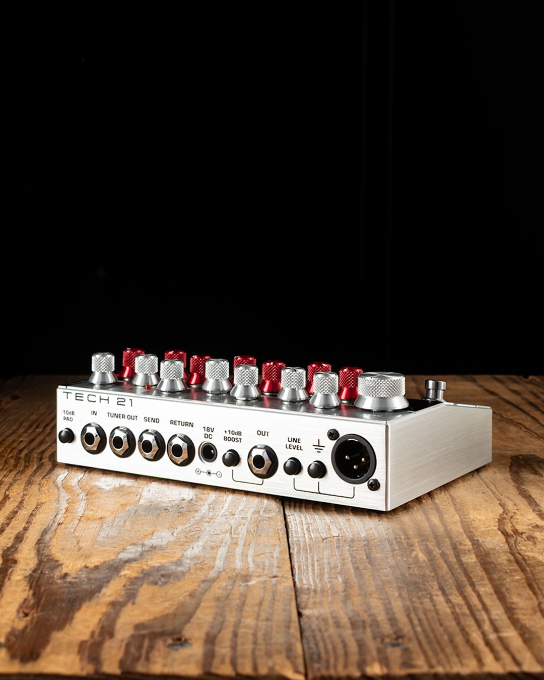 Tech 21 SansAmp XB Driver Dual-Amp/Bi-Amp Bass Preamp Pedal