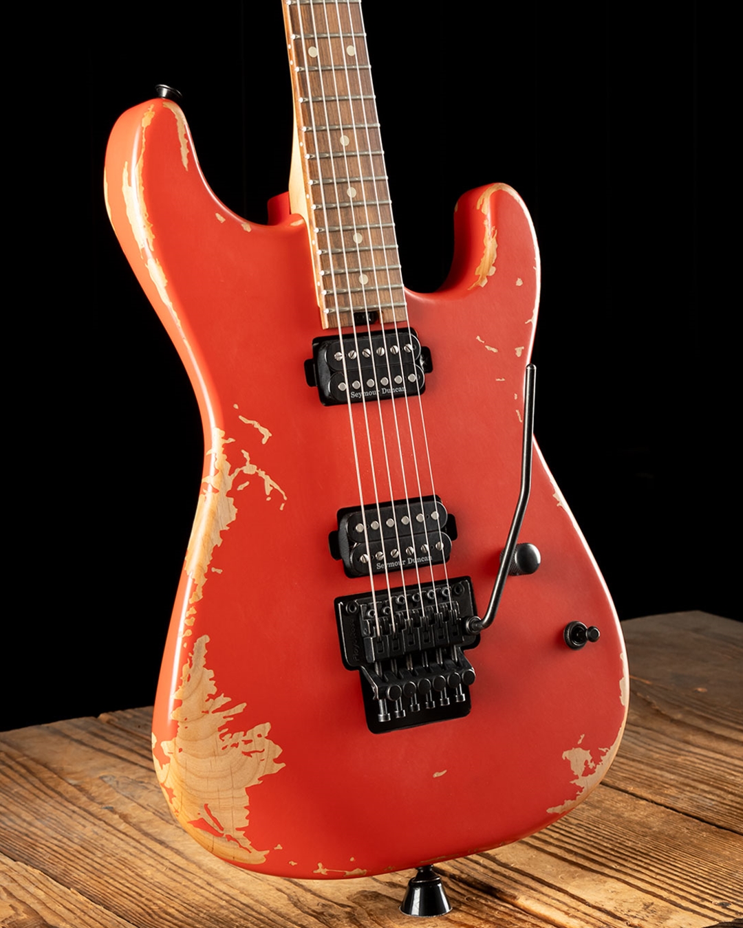 Charvel Pro Mod Relic San Dimas Style 1 HH FR PF Weathered Orange