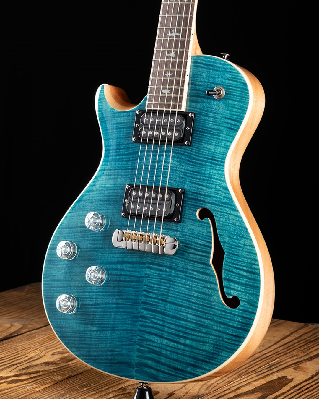 ギター PRS SE Zach Myers Myers Blue PRS SE Zach Myers Semi-Hollow Myers Blue (875) - Willcutt