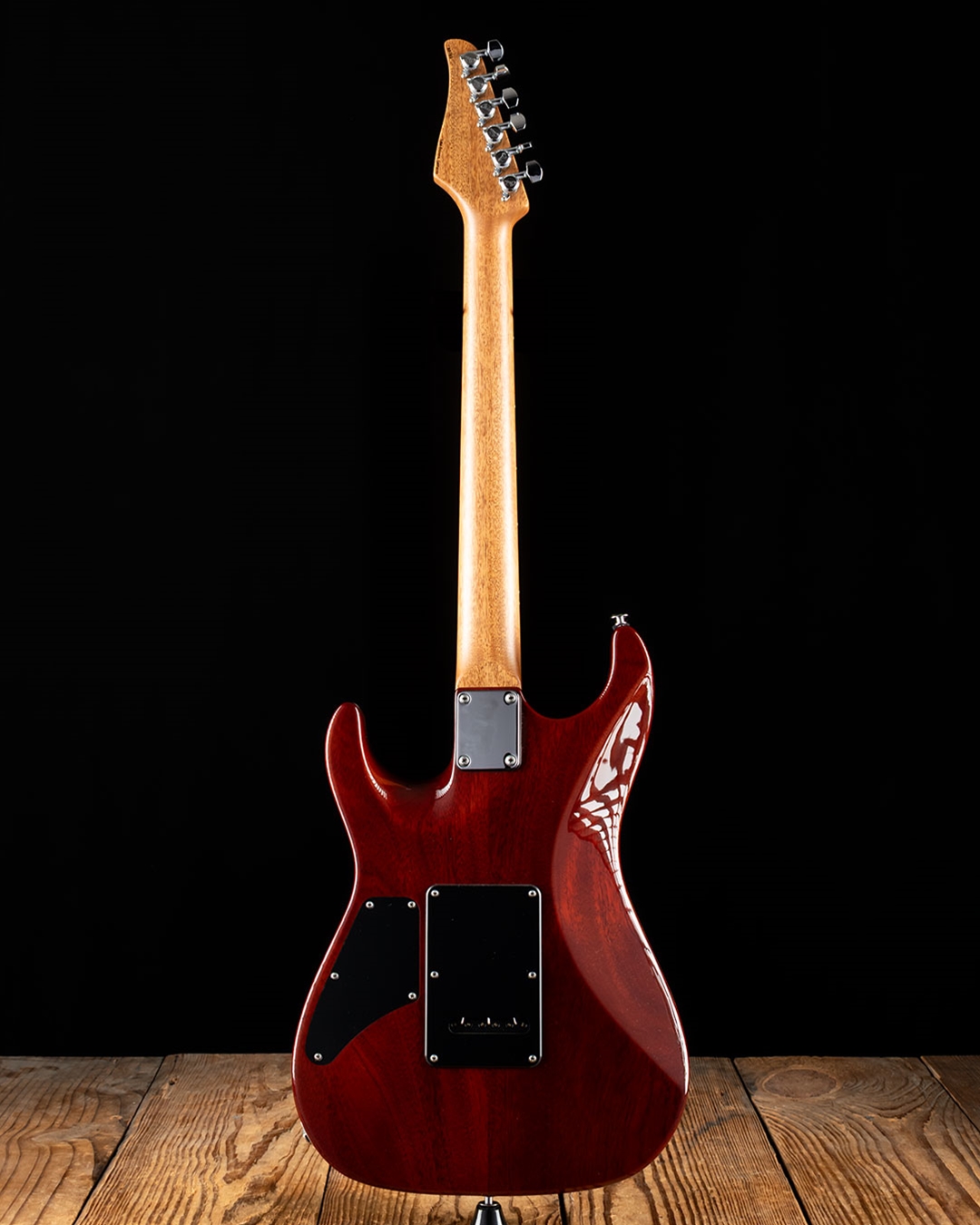 Suhr Standard Custom Quilt Maple/Genuine Mahogany - Aqua Blue Burst