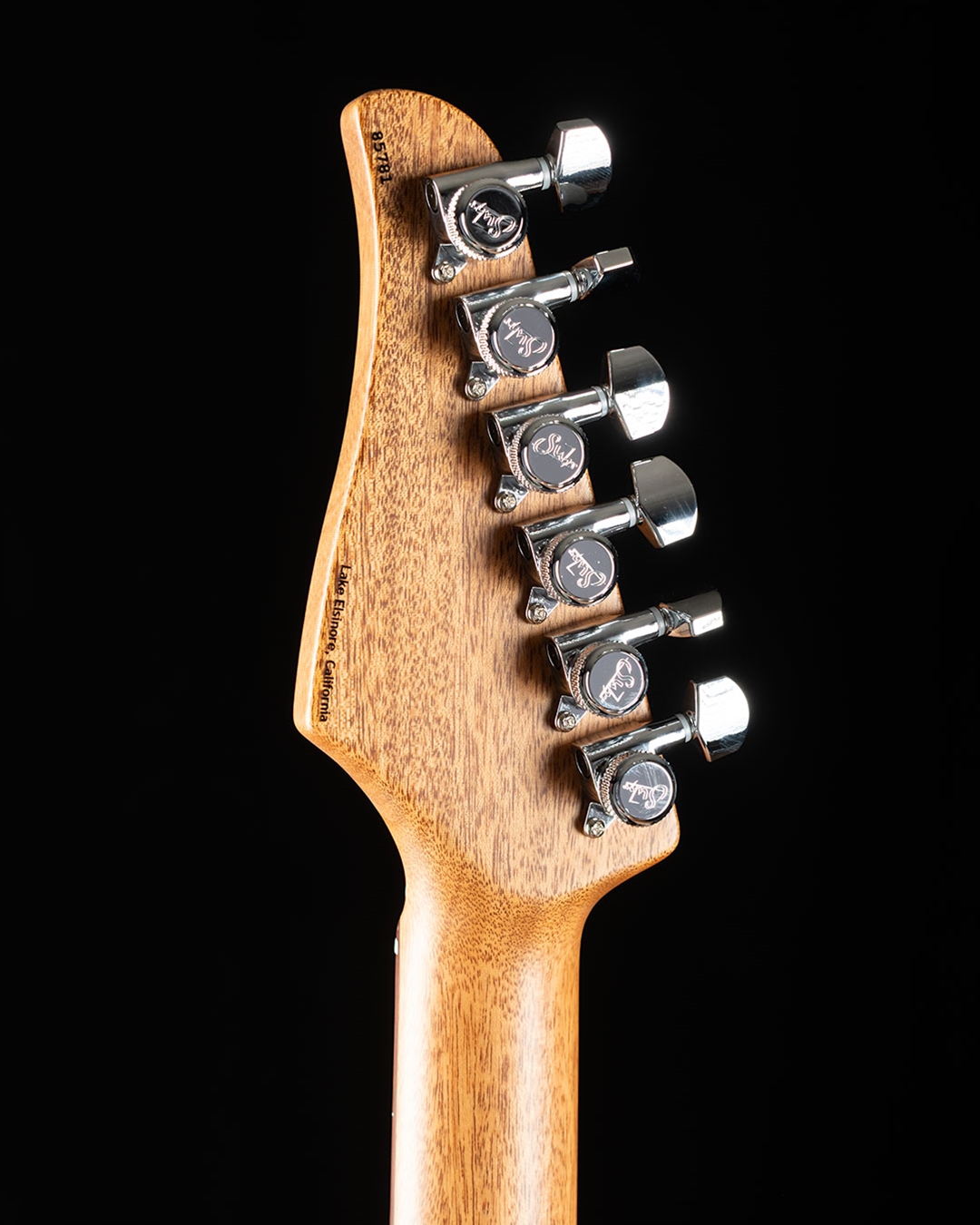 Suhr Standard Custom Quilt Maple/Genuine Mahogany - Aqua Blue Burst