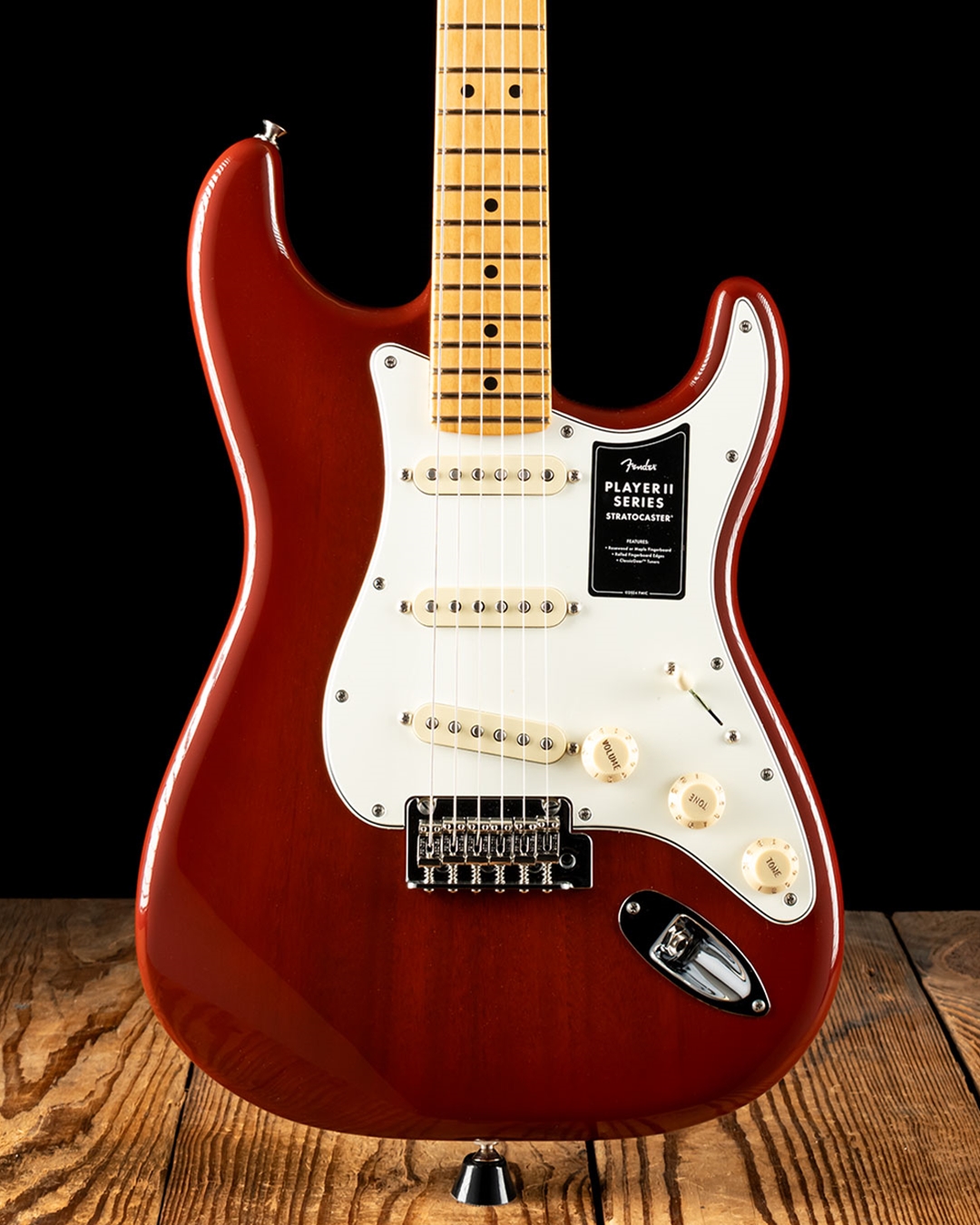 Fender Player II Stratocaster Transparent Mocha Burst