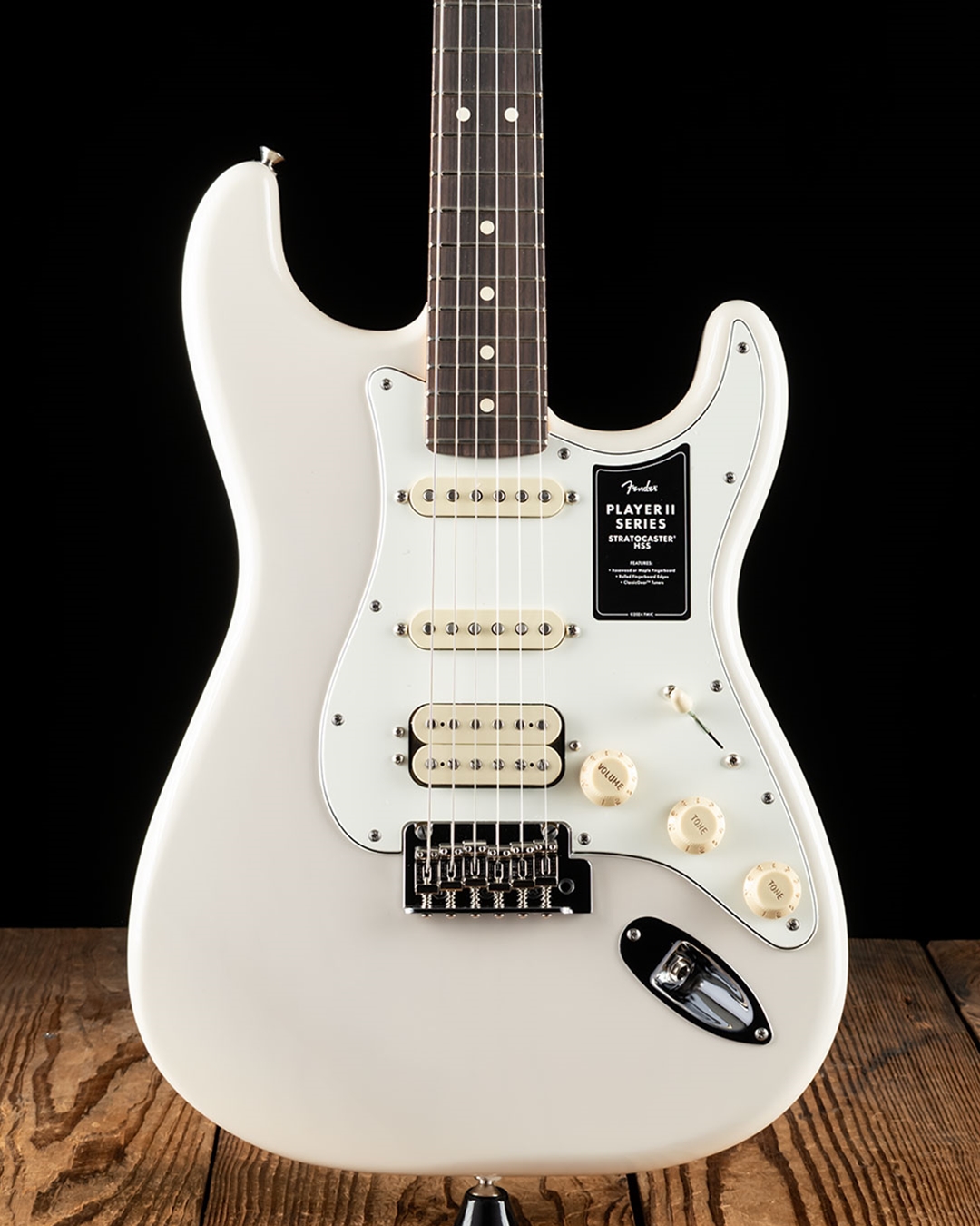 Fender Stratocaster HSS ホワイト エレキギター Fender Player II Stratocaster HSS - White Blonde