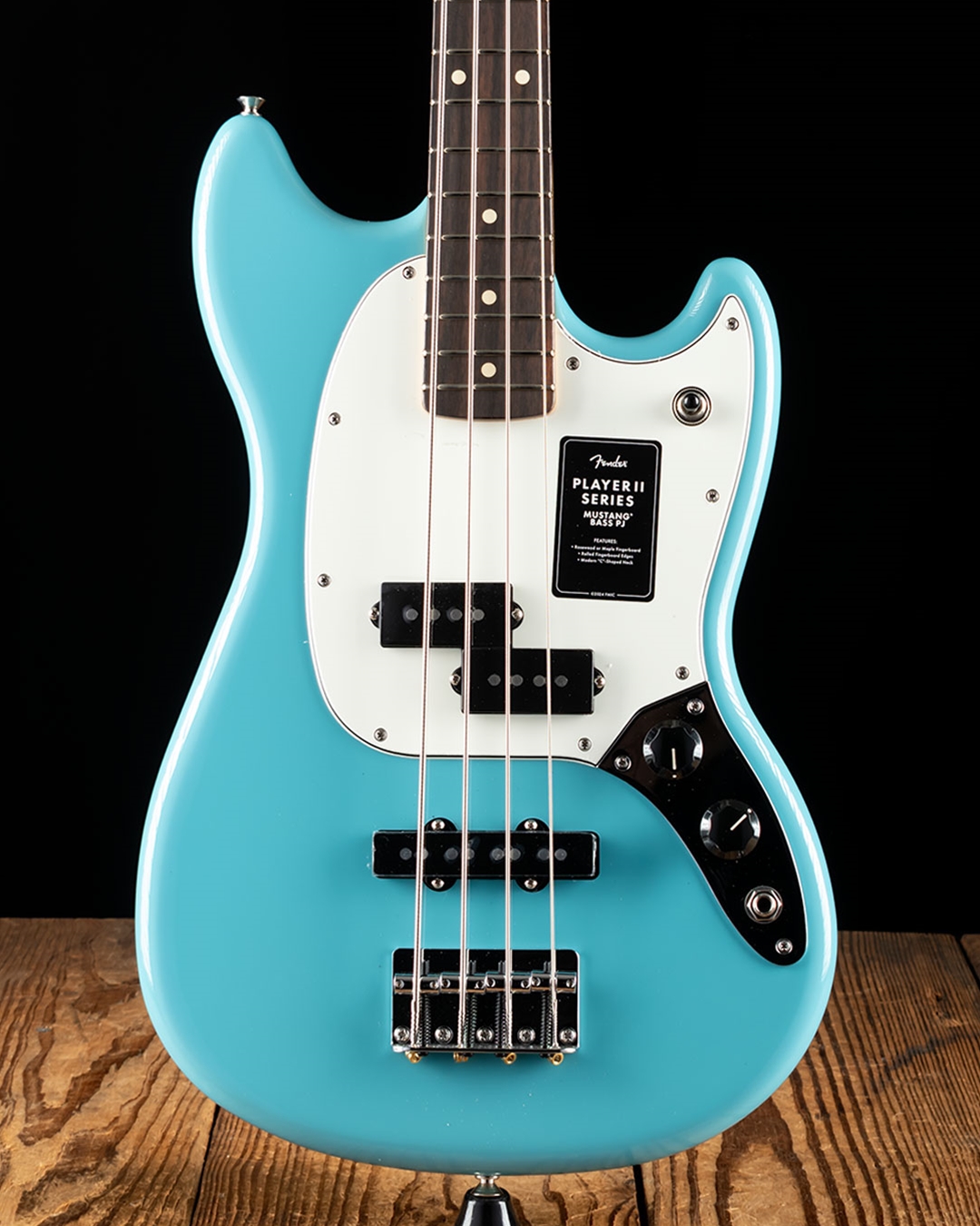 Fender Player II Mustang Bass PJ - Aquatone Blue