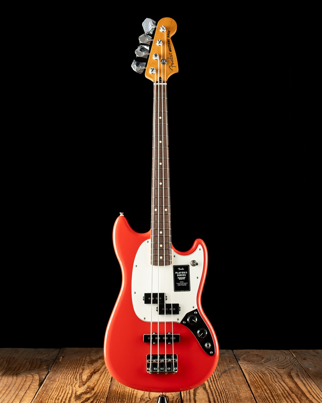 Fender Player II Mustang Bass PJ - Coral Red