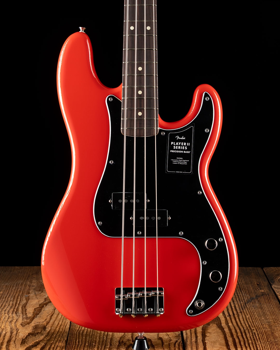 【値下げ中】Fender Precision Bass レッド Fender Player II Precision Bass - Corel Red