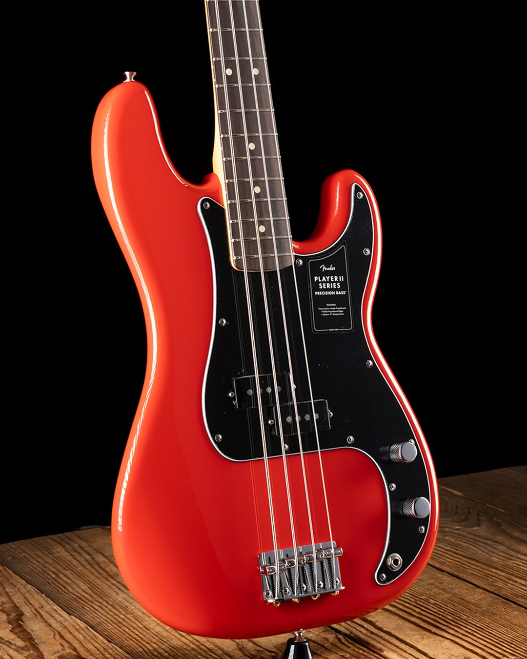 Fender Player II Precision Bass - Corel Red