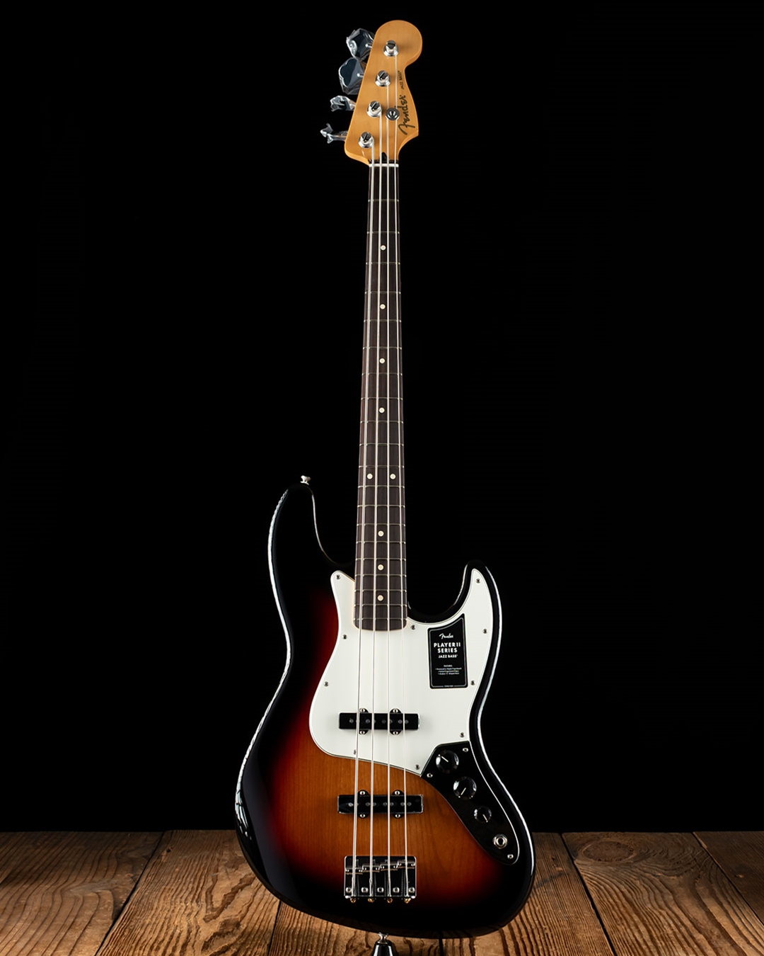 ベース CoolZ ZJB-10R 3-Tone Sunburst Jazz Bass hero-jazz-bass-player-ii-