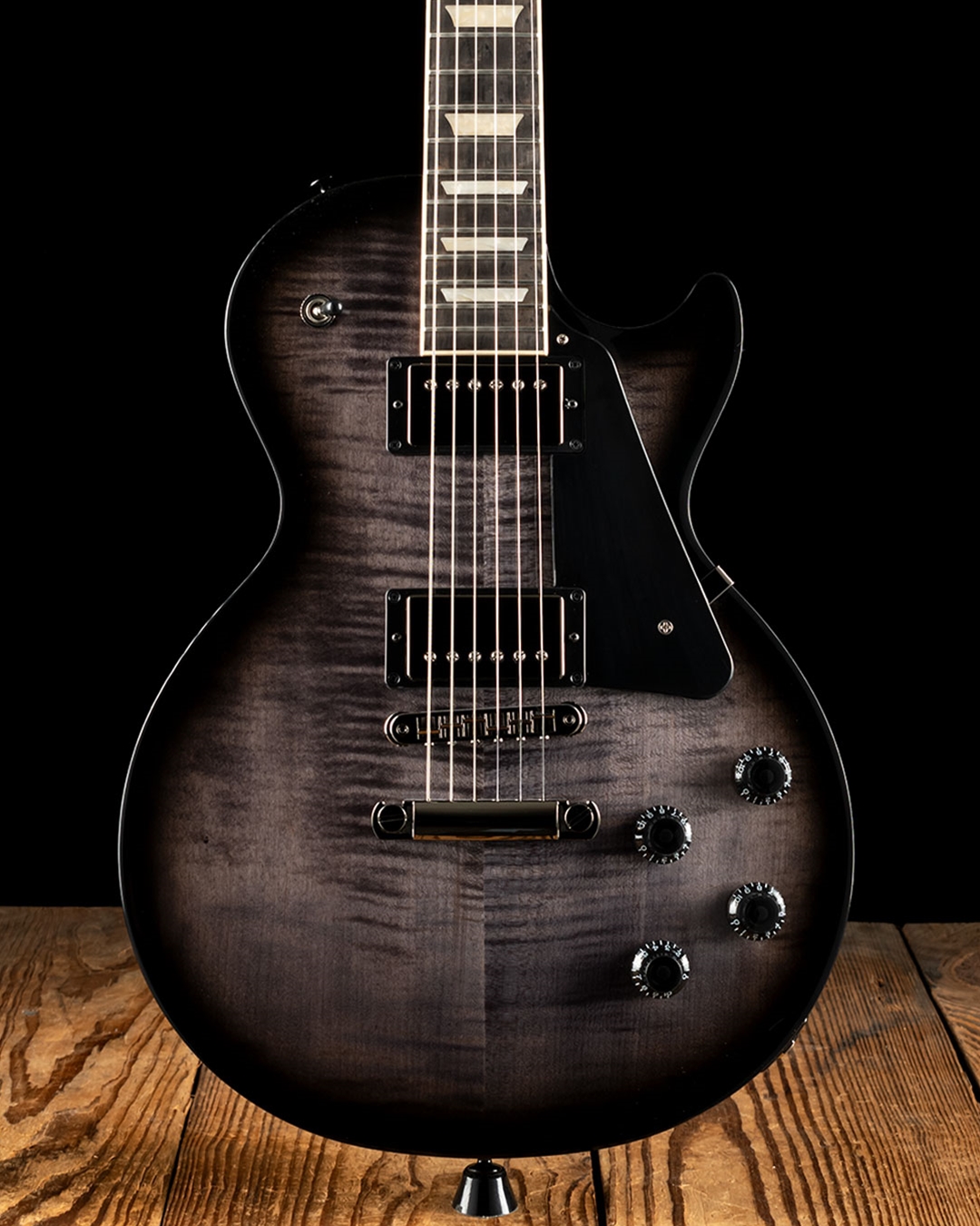 All black gibson les paul hotsell