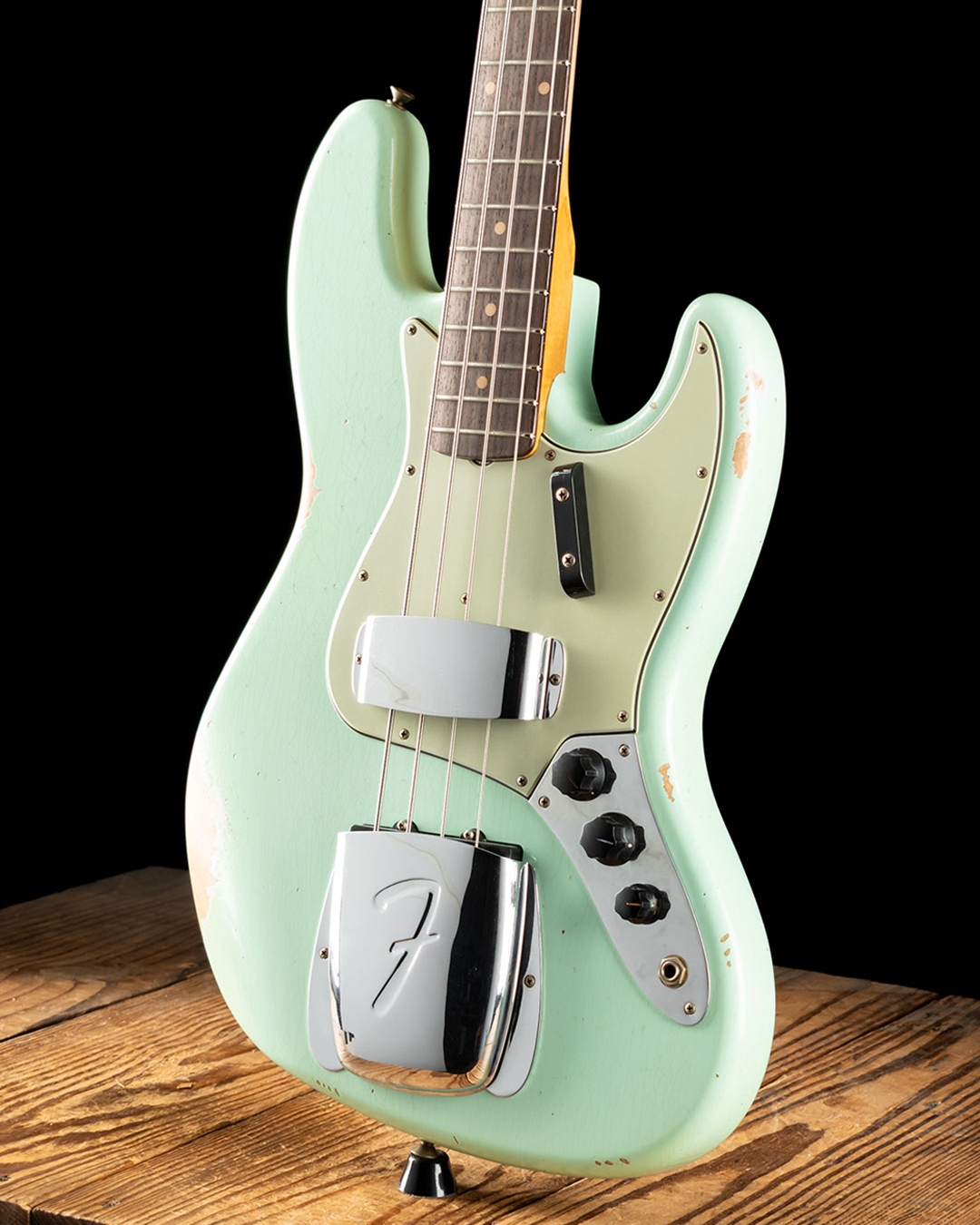 Fender Custom Shop JazzBass 1964モデル Fender Custom Shop 1964 Jazz Bass Relic 2023 - Sea Foam Green