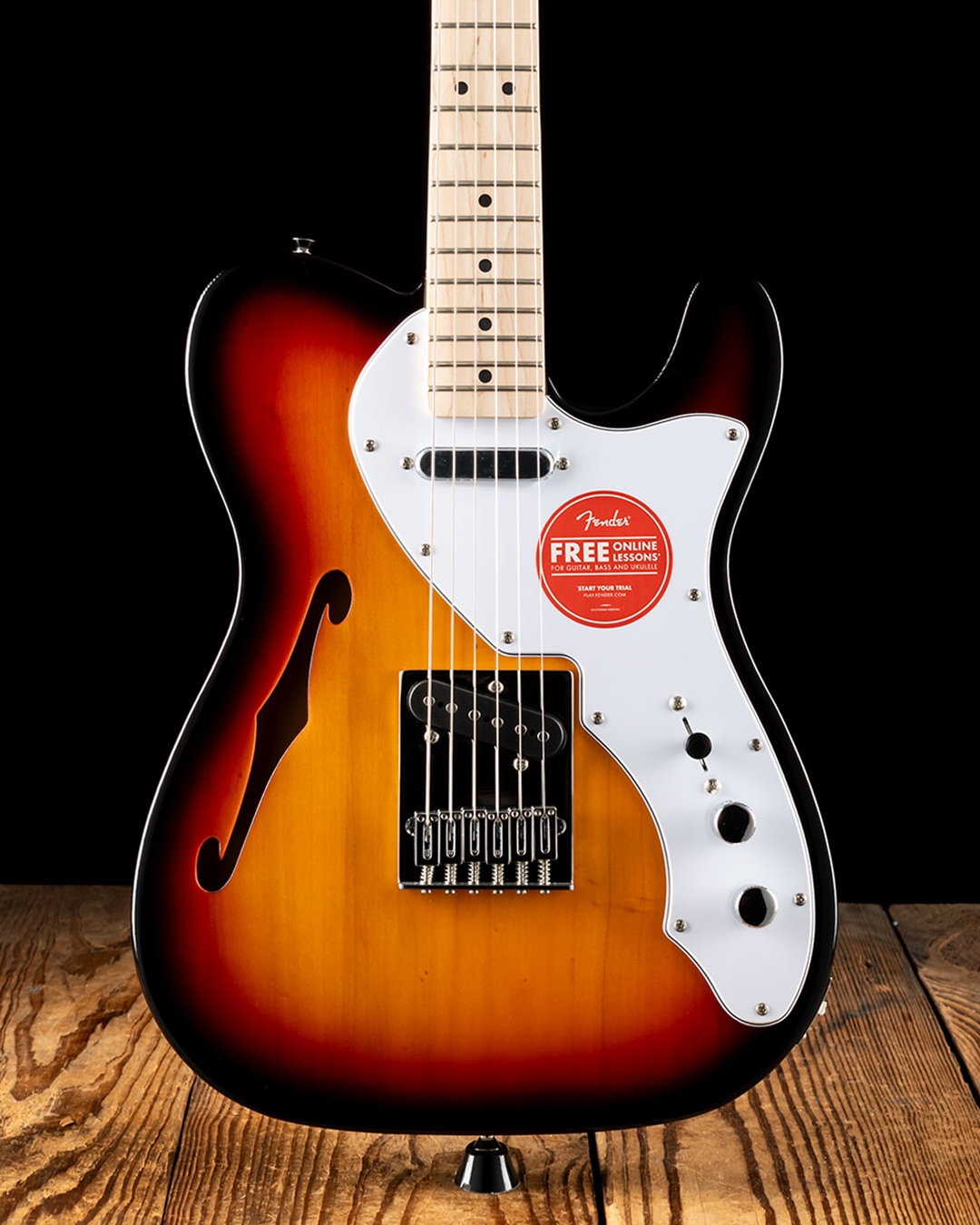 Squier Affinity Series Telecaster Thinline - 3-Color Sunburst