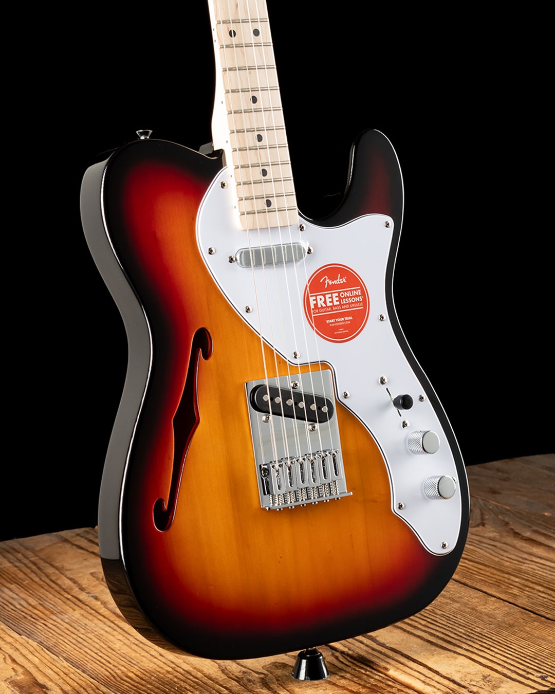 Squier Affinity Series Telecaster Thinline - 3-Color Sunburst