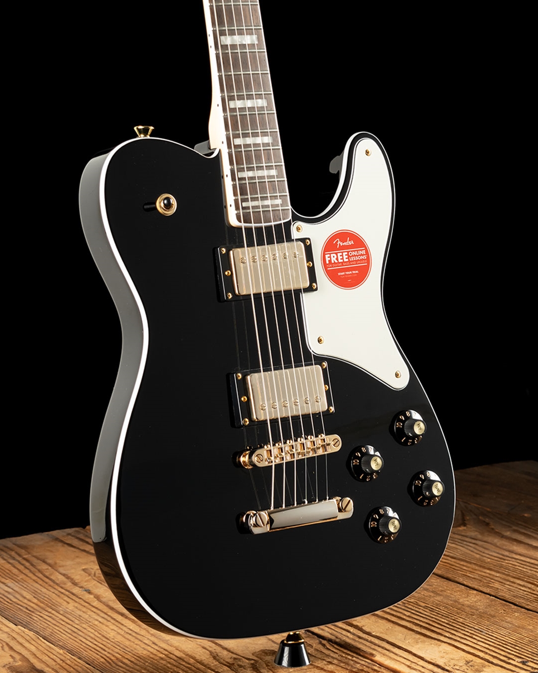 Squier Limited Edition Paranormal Troublemaker Tele Deluxe - Black