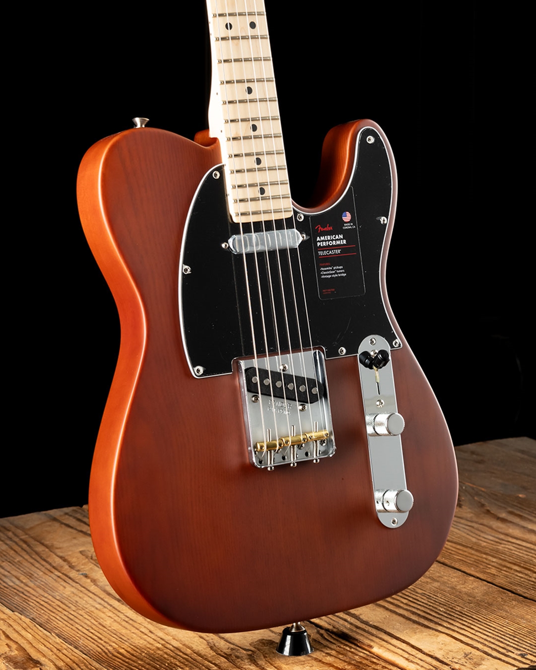 Fender Limited Edition American Performer Timber Tele - Mocha