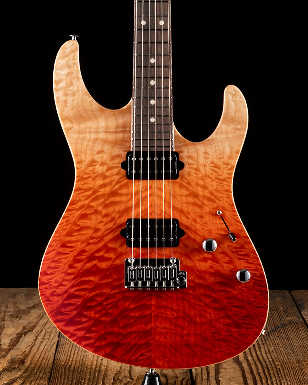 [期間限定]Suhr Modern Suhr Modern T - Waterfall Burl Maple & Roasted Swamp Ash - Trans