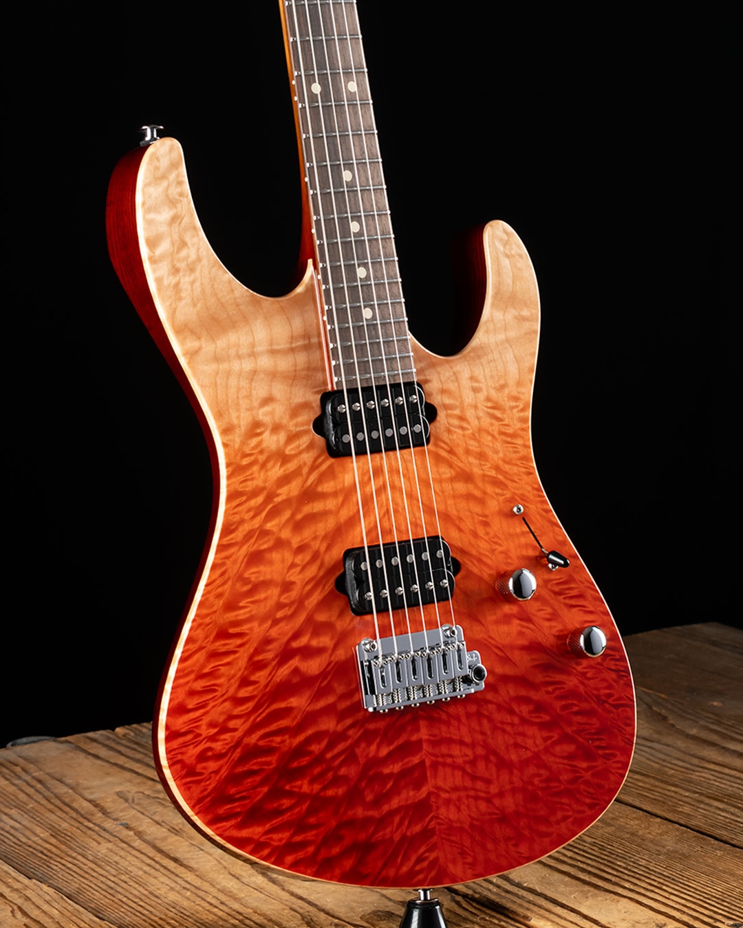 Suhr Modern Set Neck Limited Edition - Orange Fade