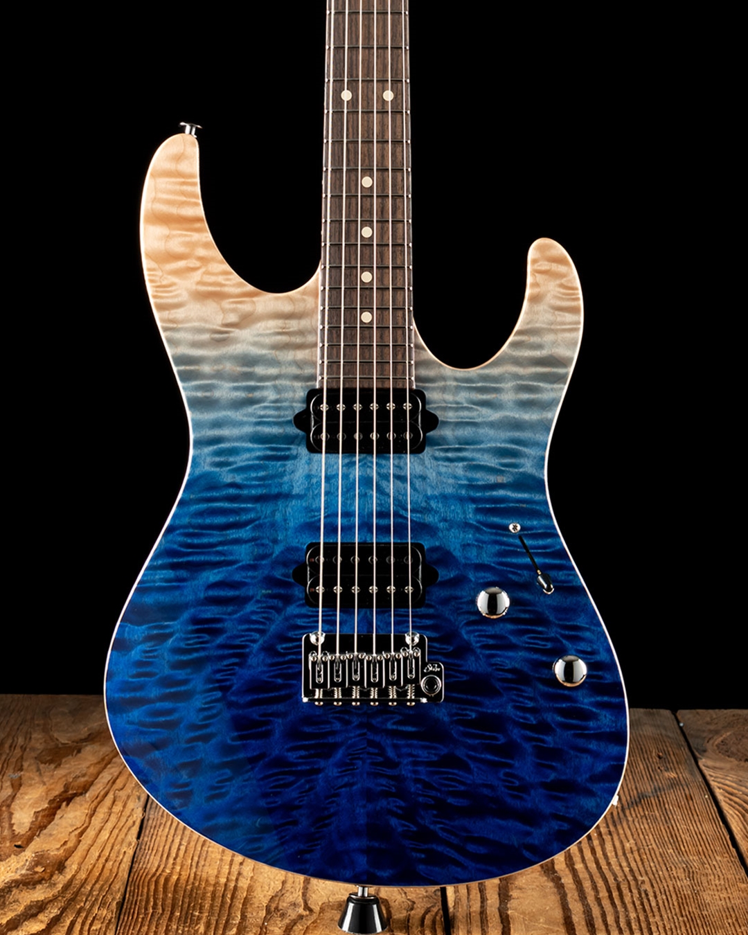 Suhr Modern Set Neck 2015年製 24F Floyd Suhr Modern Set Neck Electric Guitar - Blue Fade | Sweetwater