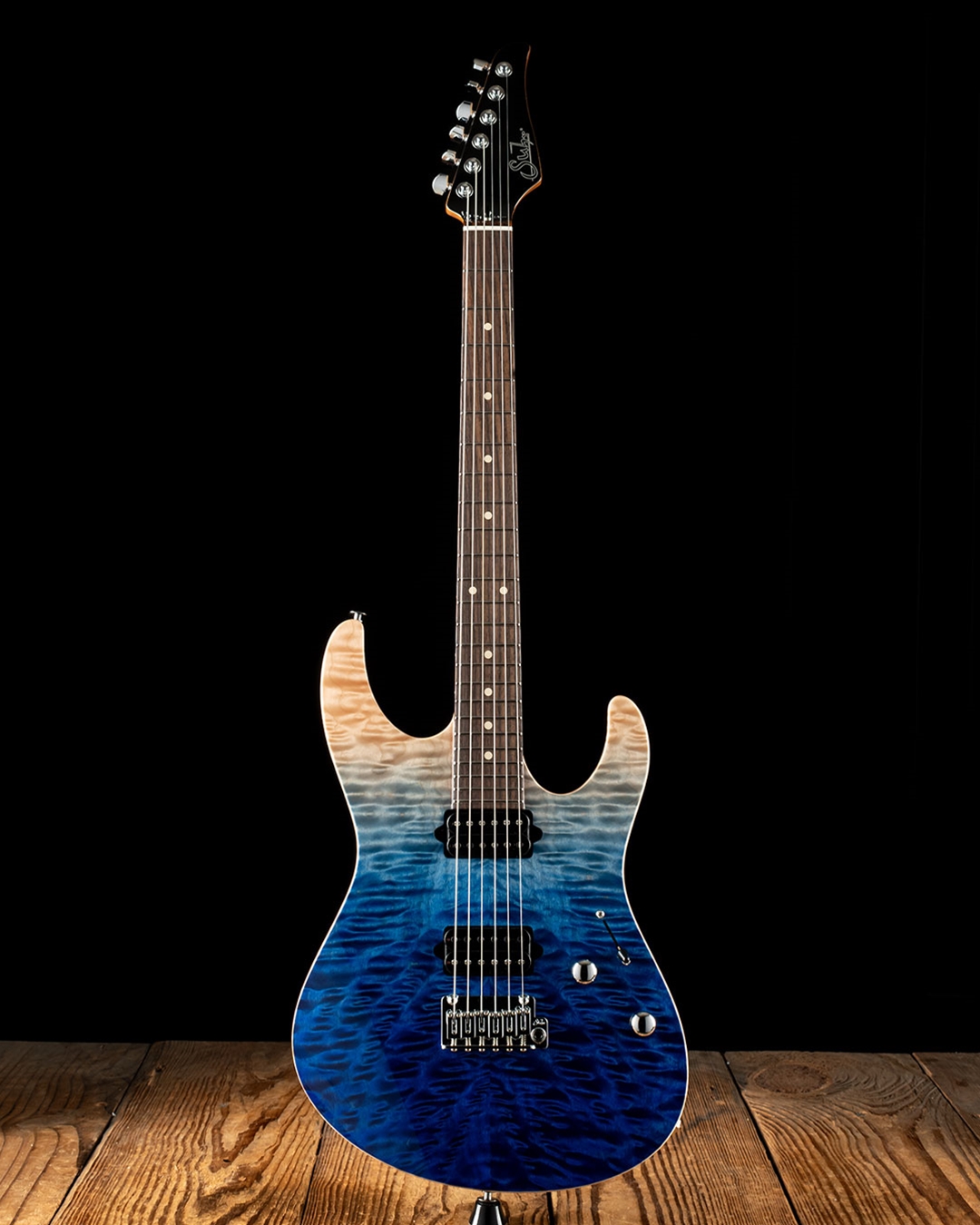 Suhr Modern Set Neck Limited Edition - Blue Fade