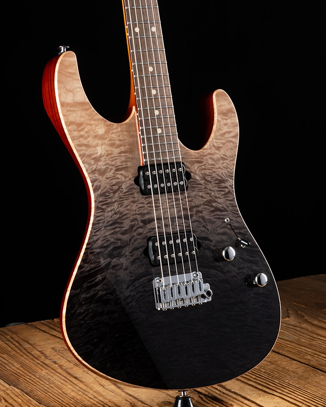 Suhr Modern Set Neck Limited Edition - Charcoal Fade
