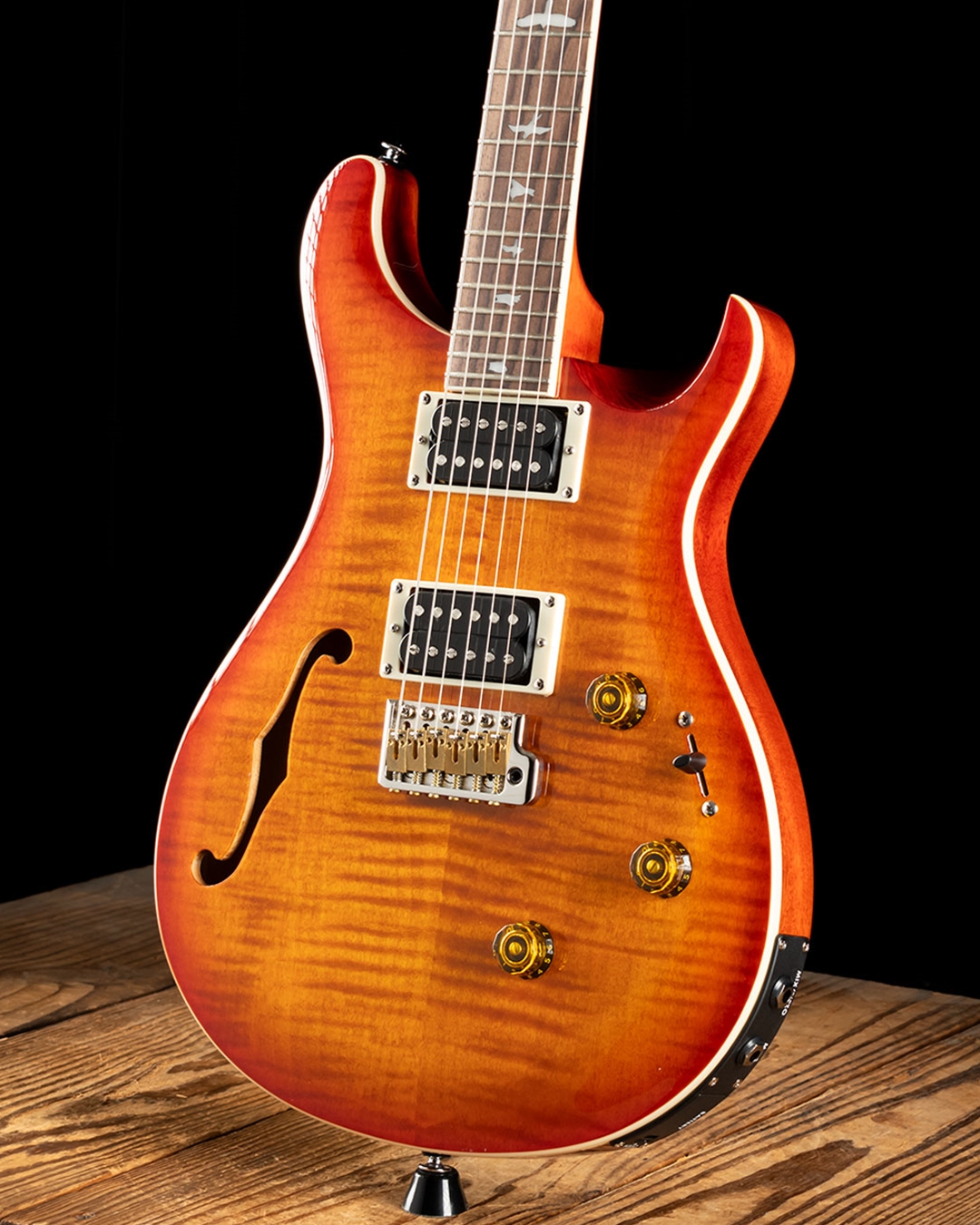 PRS SE Custom 24 サンバースト Paul Reed Smith SE Custom 24 Semi-Hollow Piezo Vintage Sunburst