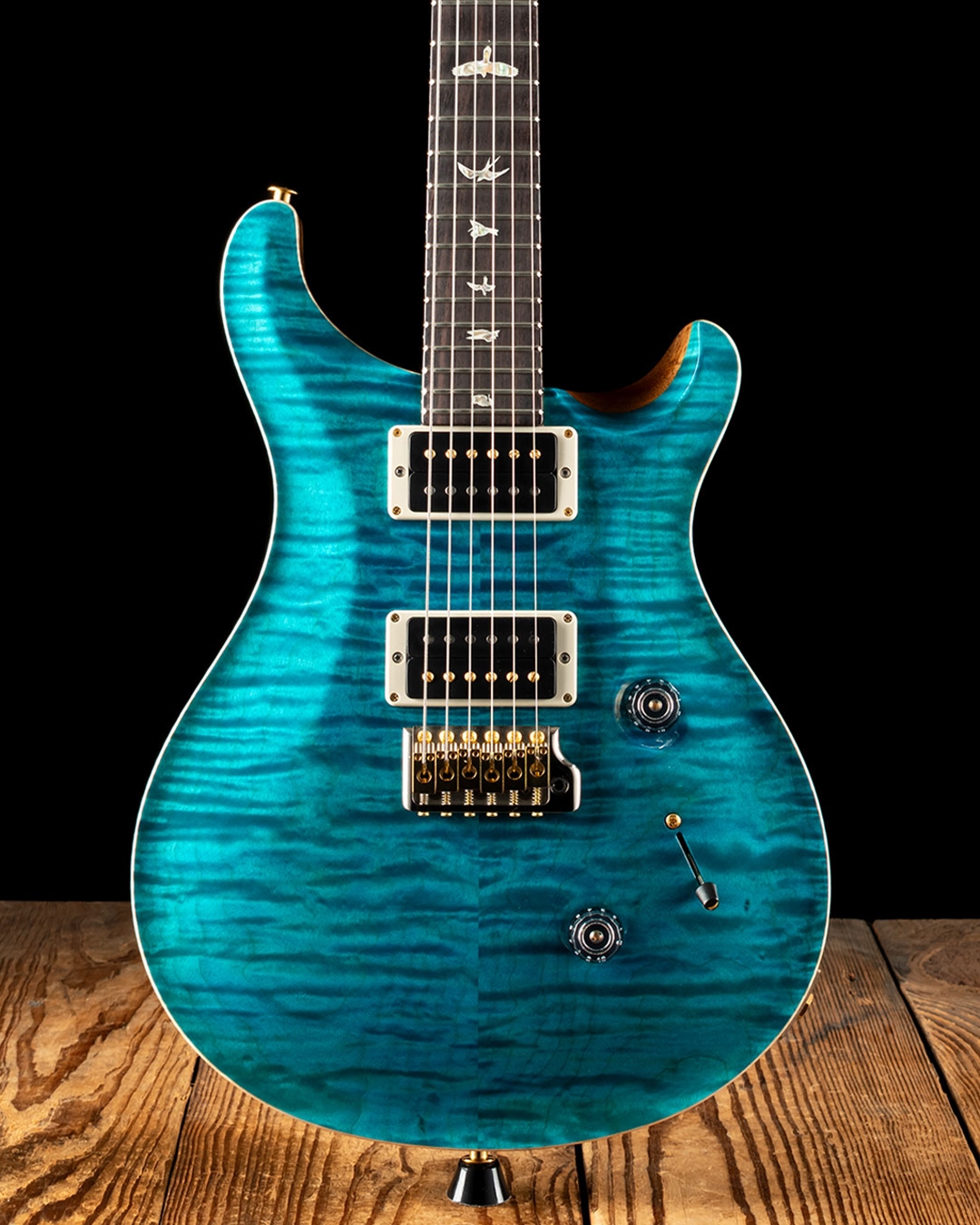 ギター PRS Custom 24 /Carroll Blue 2019 PRS Custom 24 (10 Top) - Carroll Blue