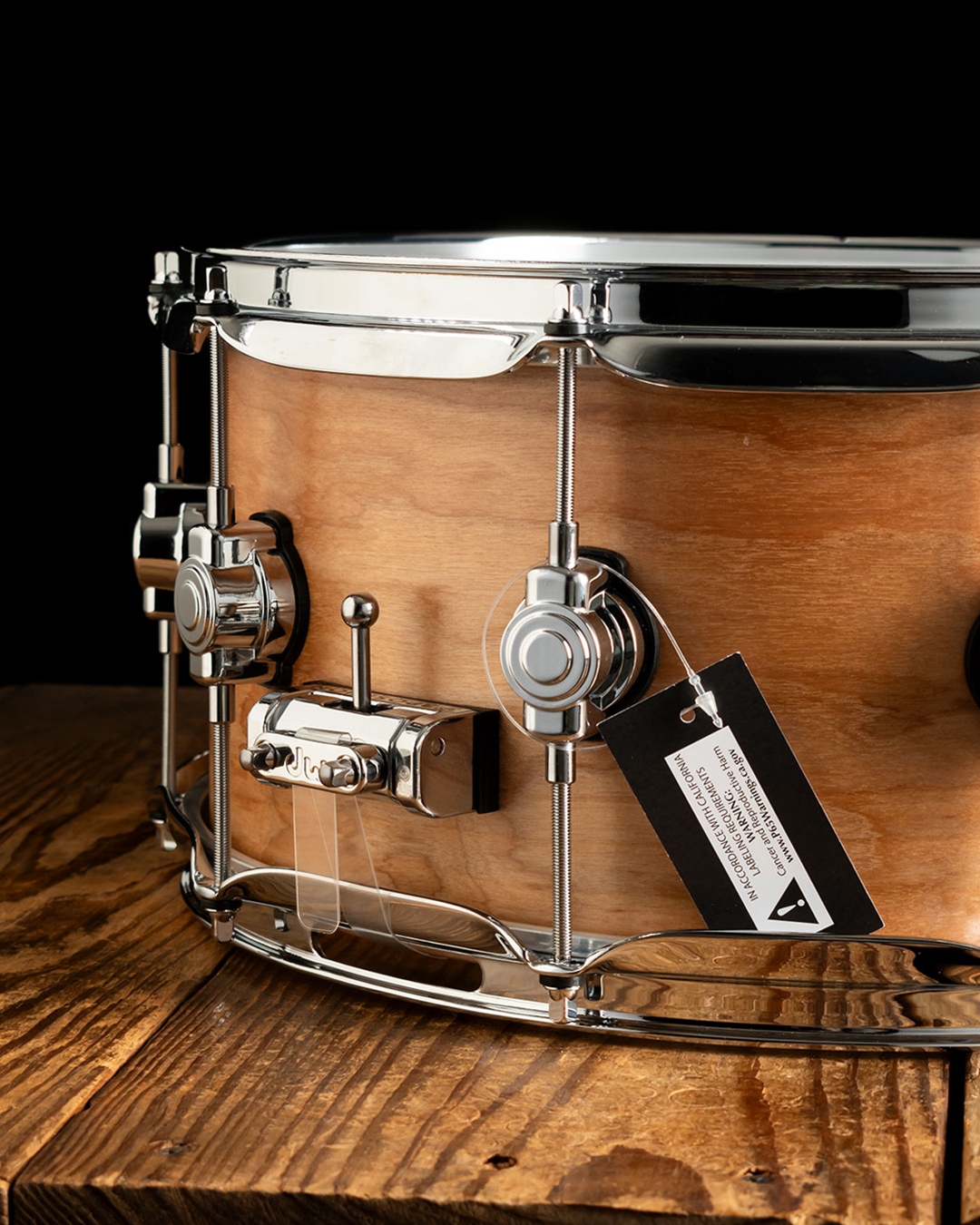 Birch Snare Drum 6.5x14 Natural LQ Used Pearl Masterworks Birch Snare - Sweetwater\u0027s Gear Exchange