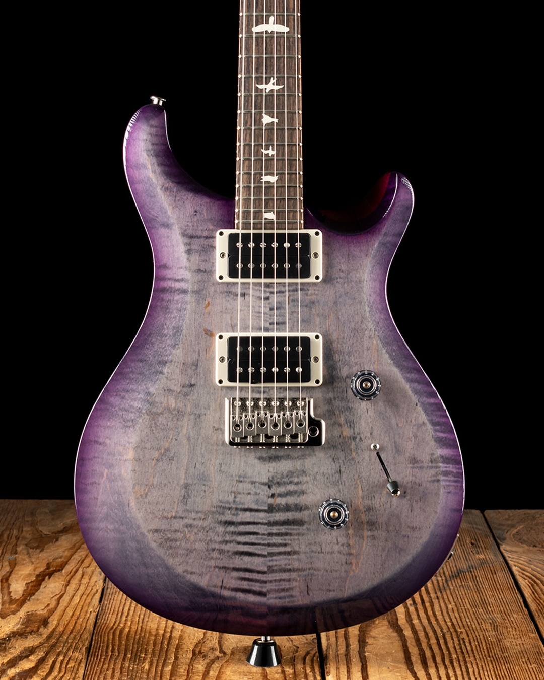 PRS S2 Custom 24 - Faded Gray Black Purple Burst