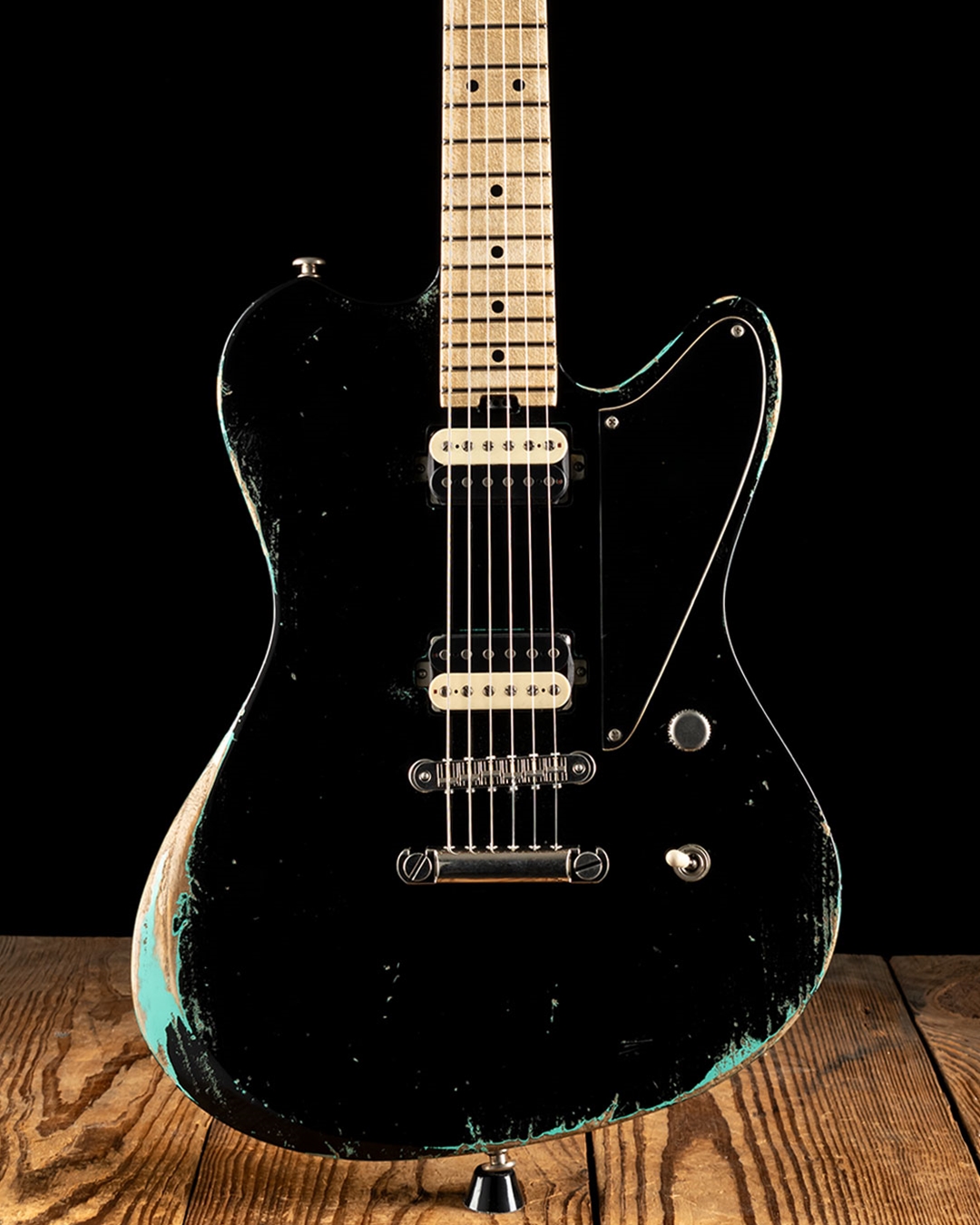Luxxtone Calavera HH - Black Over Seafoam Green
