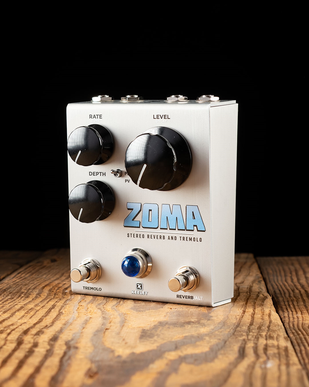Keeley Zoma Stereo Reverb & Tremolo Pedal