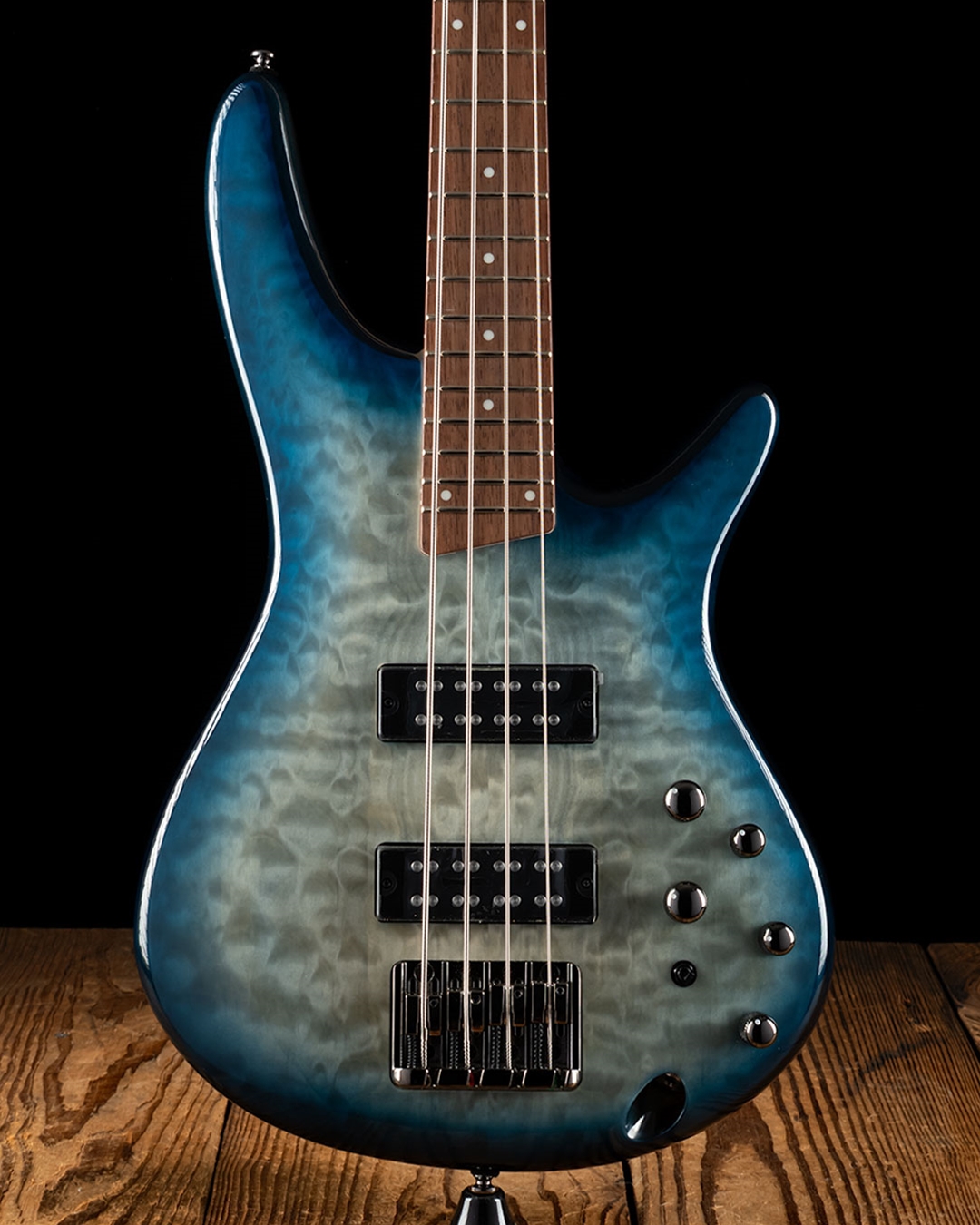 Ibanez SR400EQM SR Standard - Stained Cosmic Blue Starburst