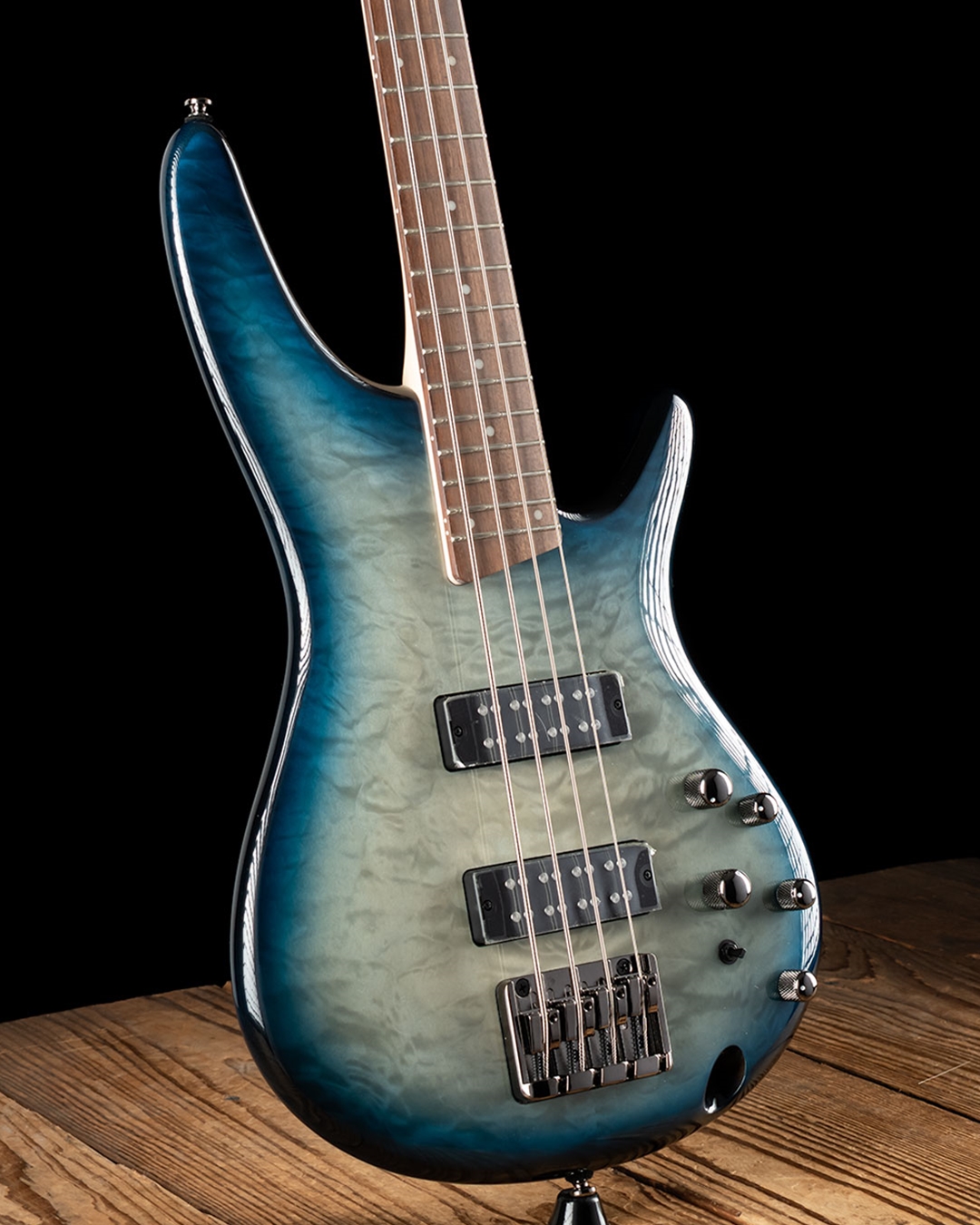 Ibanez SR400EQM SR Standard - Stained Cosmic Blue Starburst