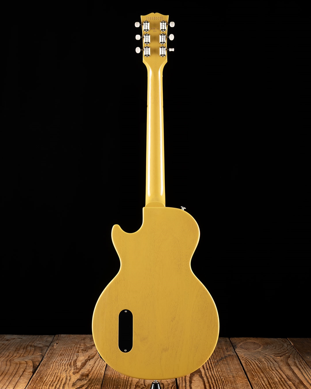 ギター Gibson USA LesPaul JR TV yellow G-Force Gibson USA Les Paul JR Double Cut In TV Yellow With Hard
