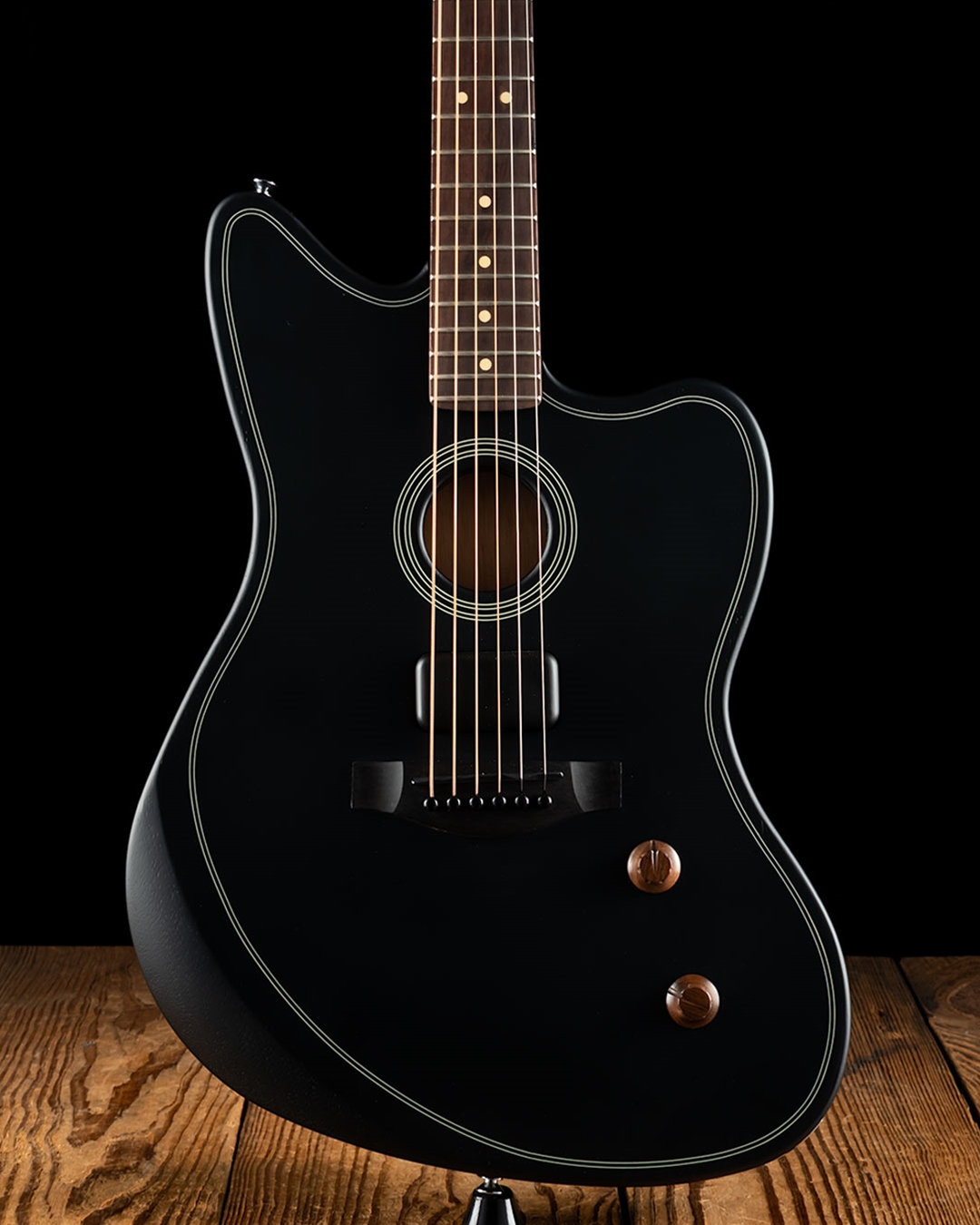 Fender Acoustasonic Standard Jazzmaster - Black