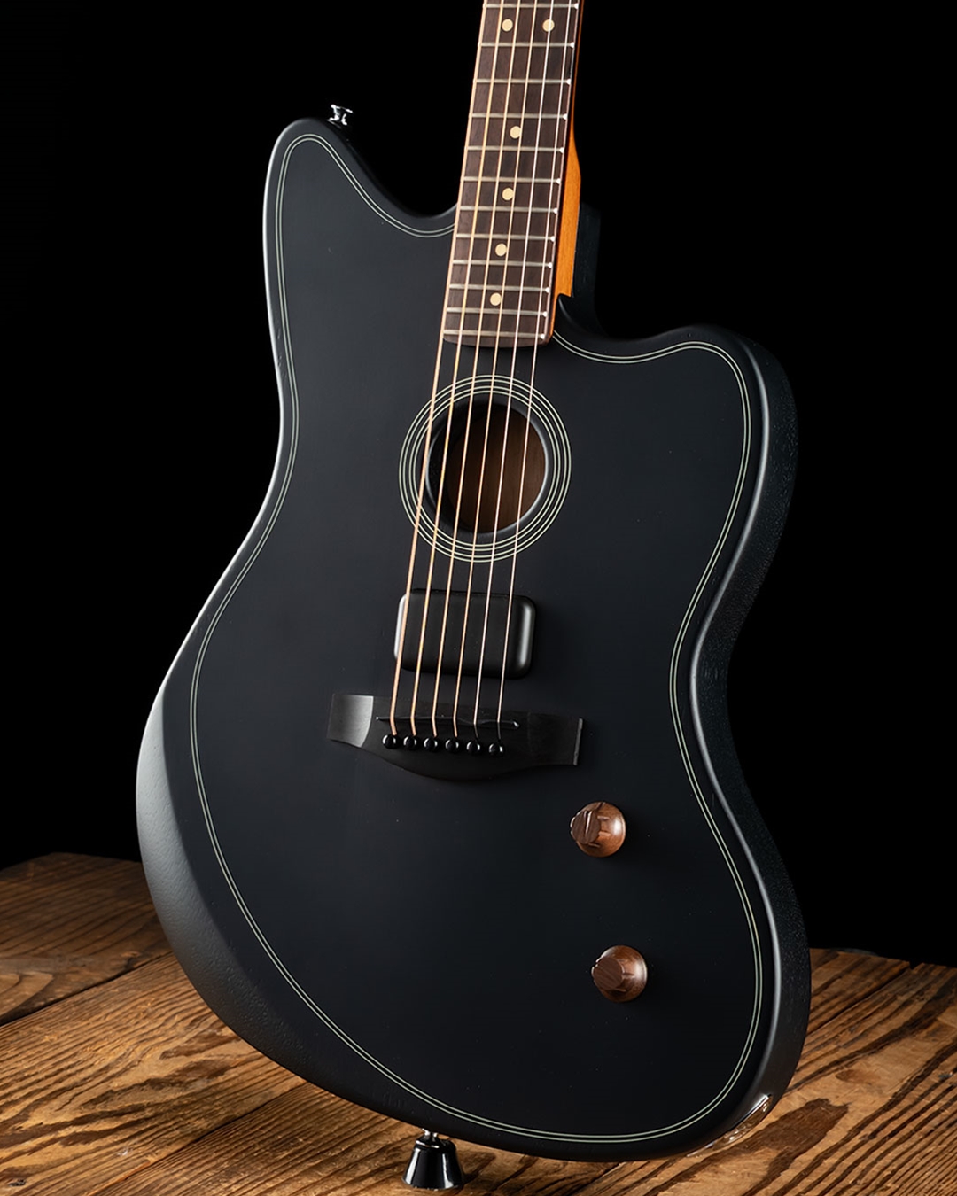Fender Acoustasonic Standard Jazzmaster - Black