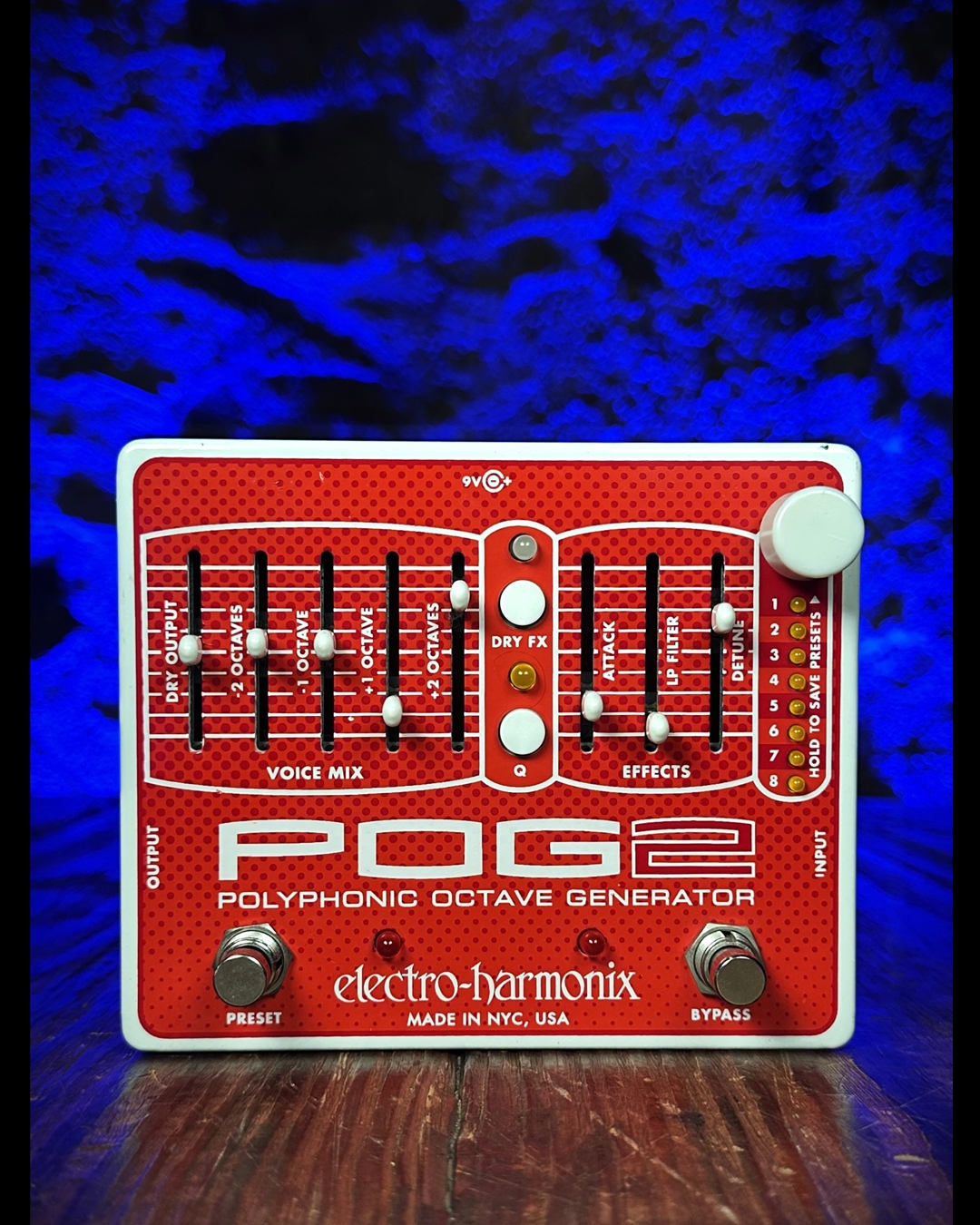 Electro Harmonix POG2 Polyphonic Octave Generator Pedal USED