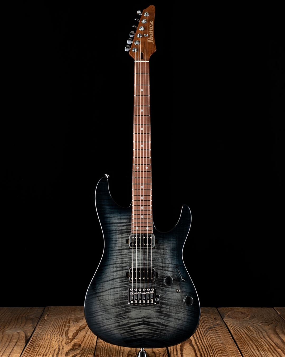 Ibanez AZ24S1F AZ Standard - Transparent Black Sunburst