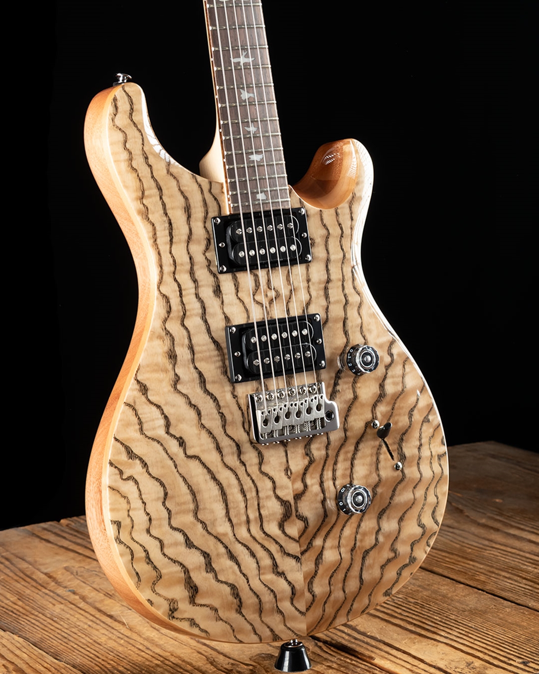 極美品　PRS Custom SE24 Exotic Burled Ash PRS SE Custom 24 Exotic Burled Ash - Vintage Sunburst | Sweetwater