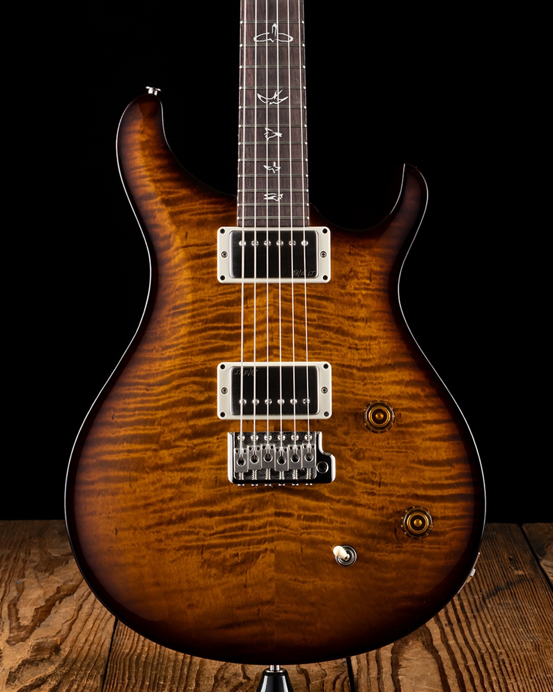 2011年製 PRS 513 MAPLE TOP AMBER BLACK PRS 513 Guitar Maple Top Amber Black 2011 Model 5 Single