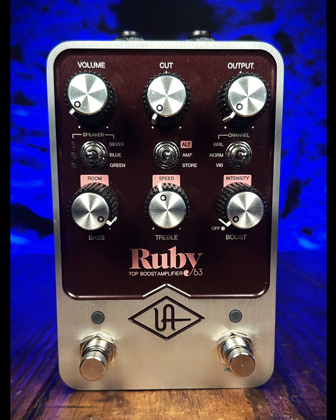 Universal Audio Ruby '63 Top Boost Amplifier Pedal *USED*