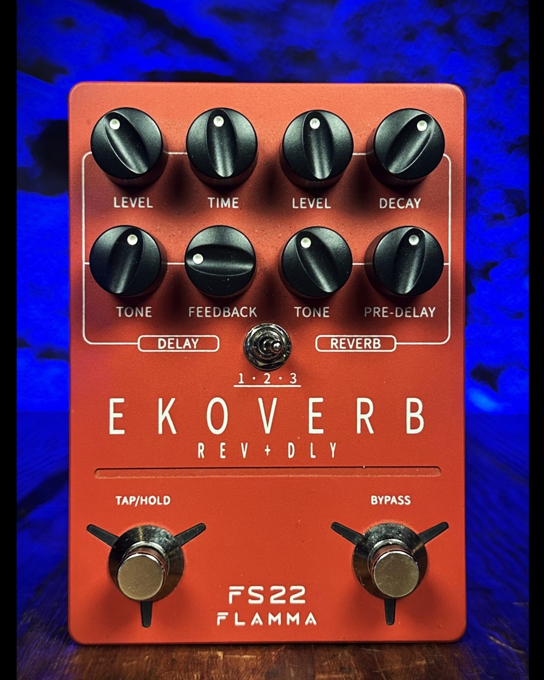 送料無料 通販  Flamma Ekoverb Delay/Reverb Pedal *USED* ギター
