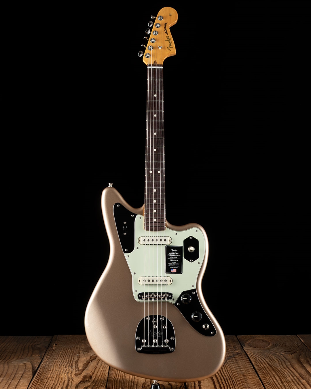 Fender American Professional Classic Jaguar - Faded Firemist Gold