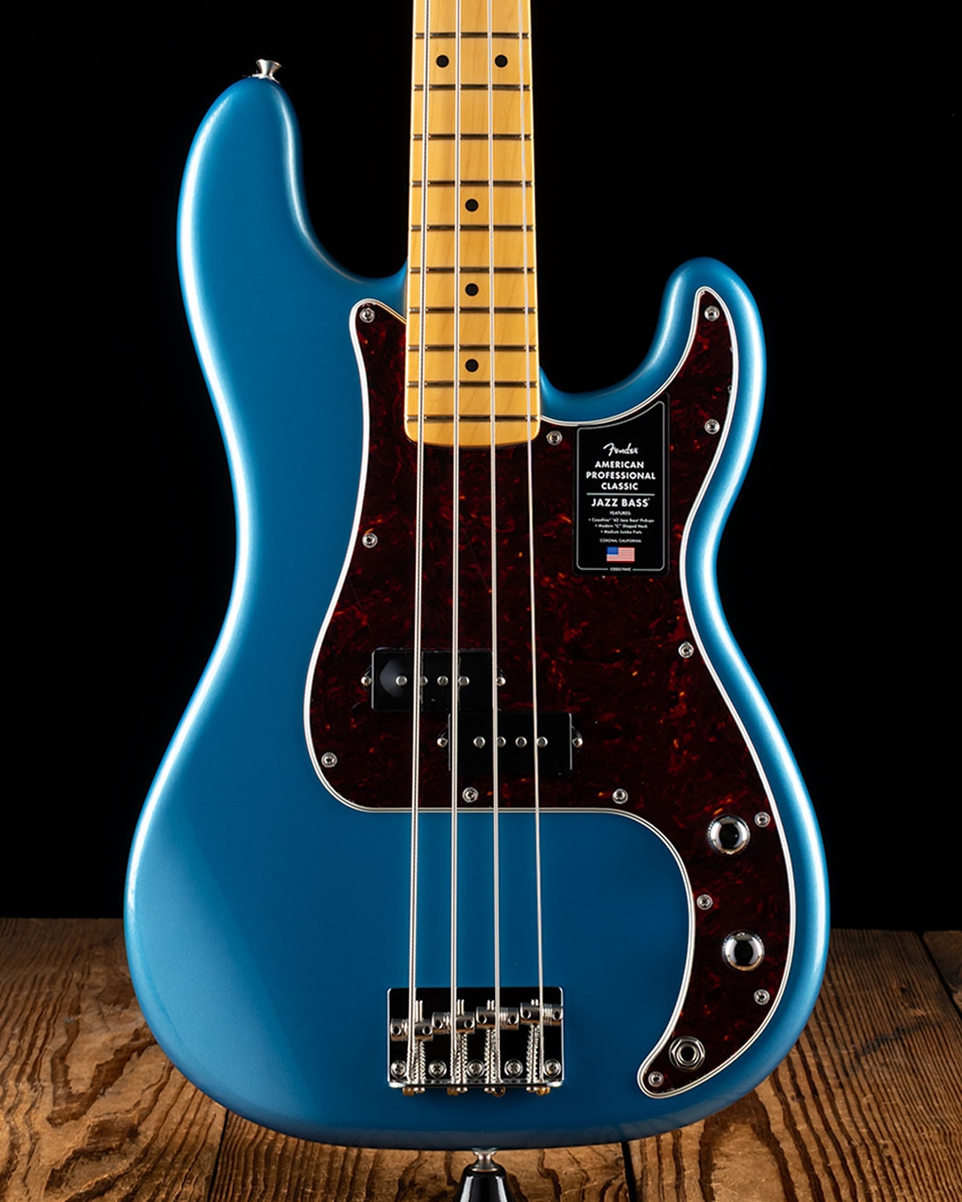 Fender American Pro Classic Precision Bass - Faded Lake Placid Blue