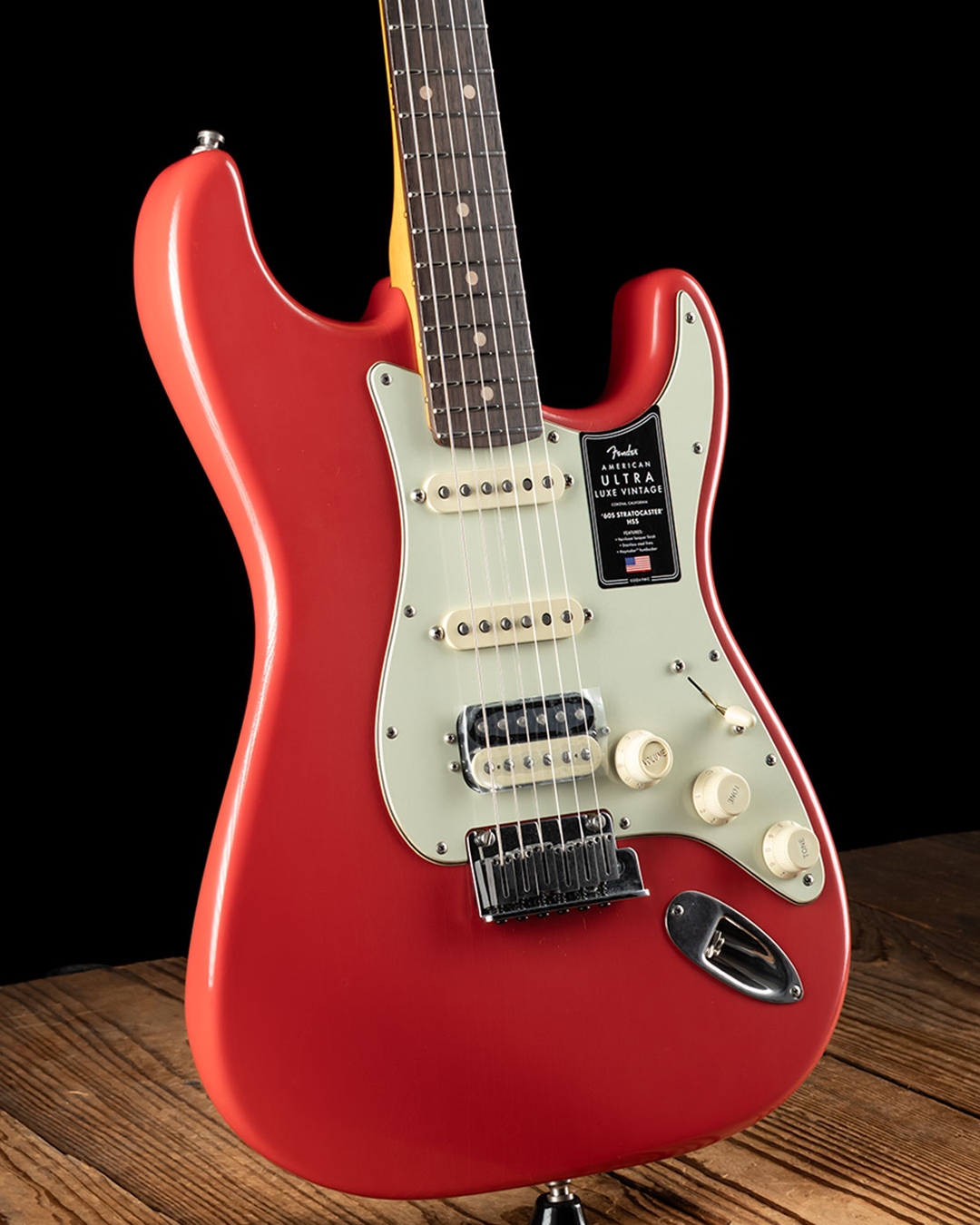 お*ー様 MJT Luxe 60s Stratocaster Fiesta Re Fender American Ultra Luxe '60s Stratocaster HSS - Fiesta Red