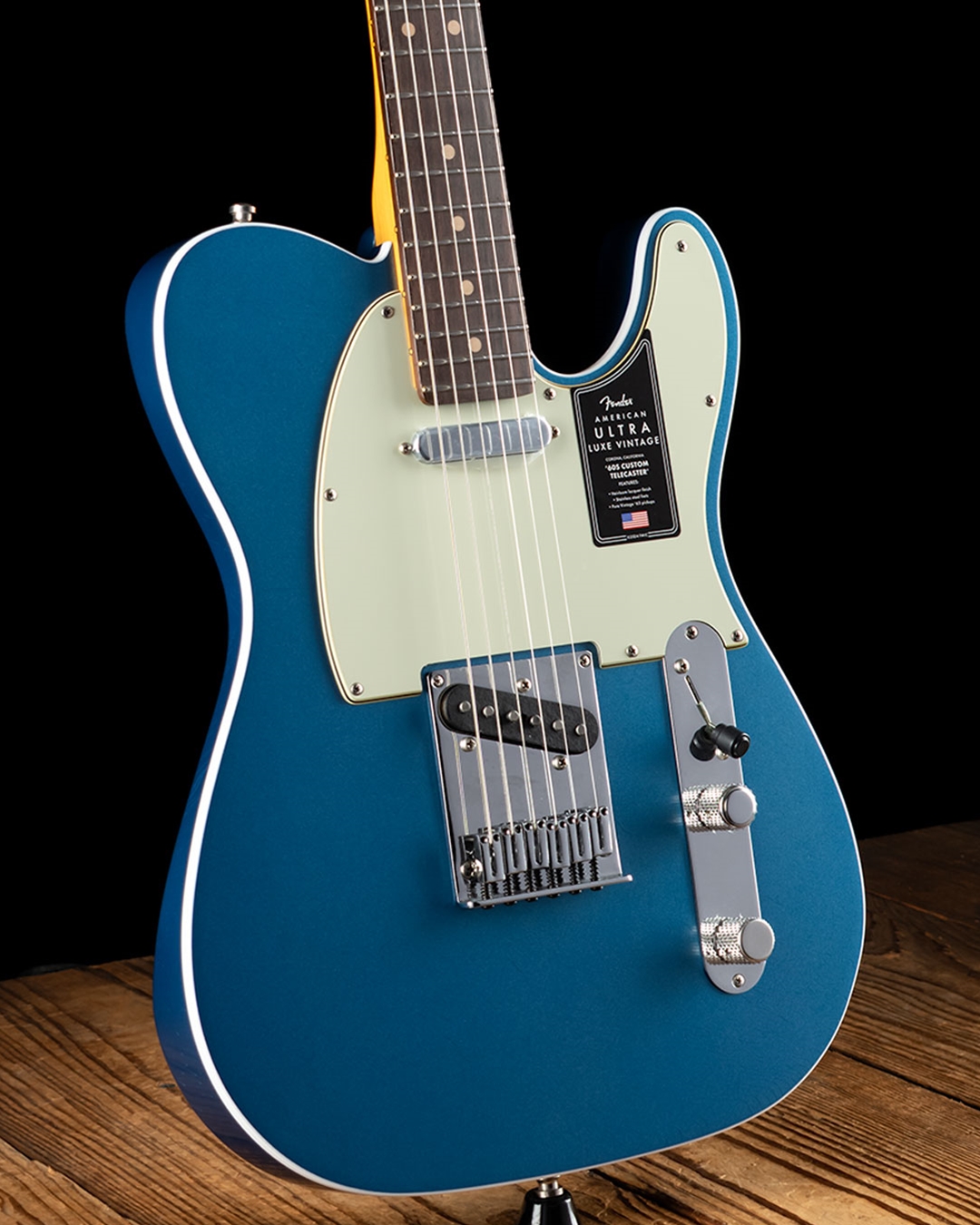 Fender American Ultra Luxe '60s Telecaster Custom - Lake Placid Blue