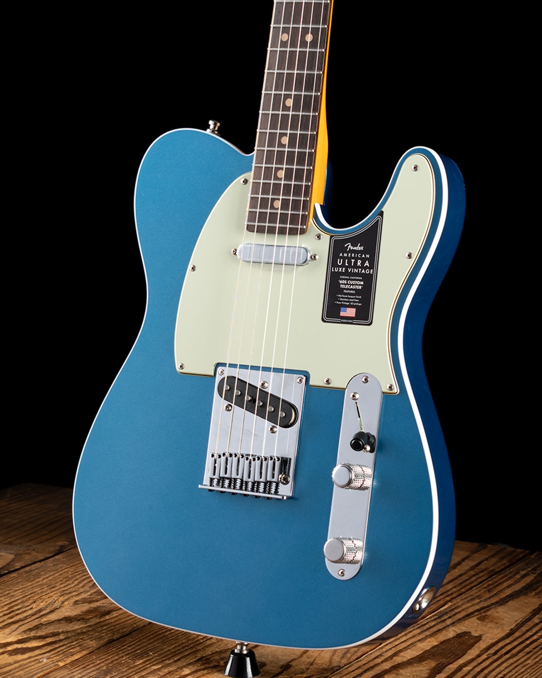 Fender American Ultra Luxe '60s Telecaster Custom - Lake Placid Blue