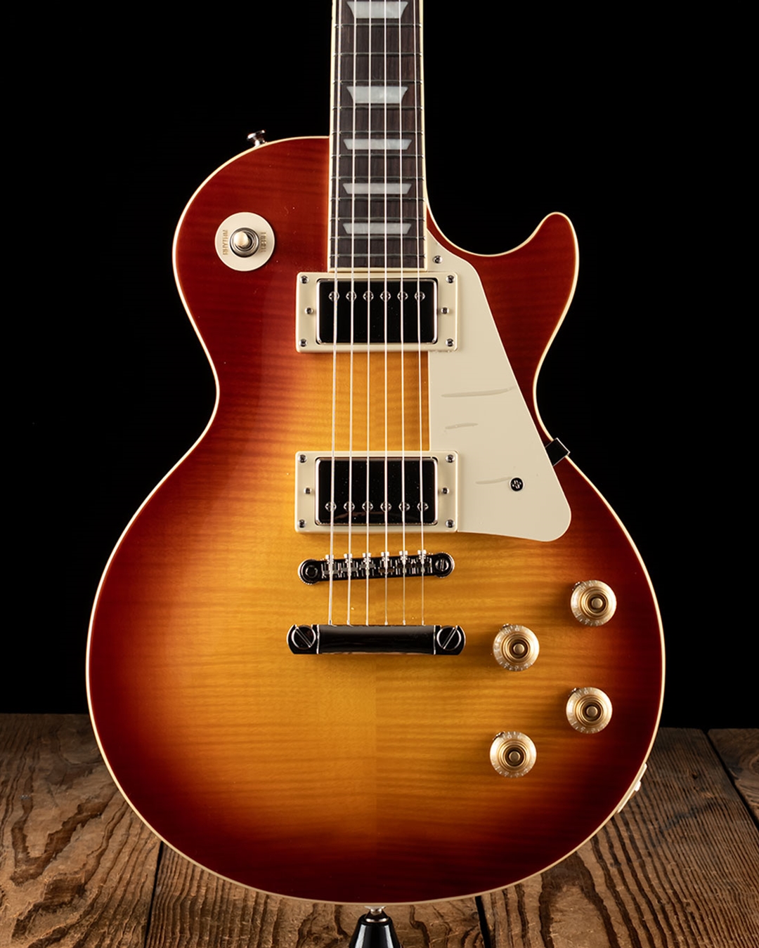 Epiphone Les Paul Standard 50s Figured - Washed Cherry Sunburst