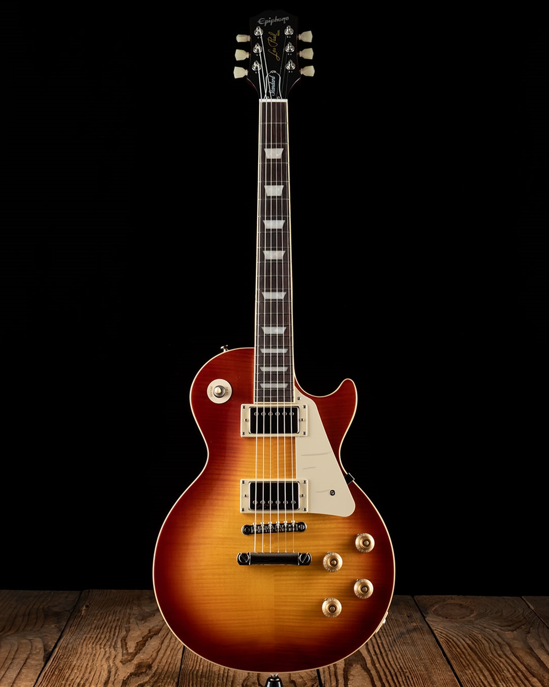 Epiphone Les Paul Standard 50s Figured - Washed Cherry Sunburst