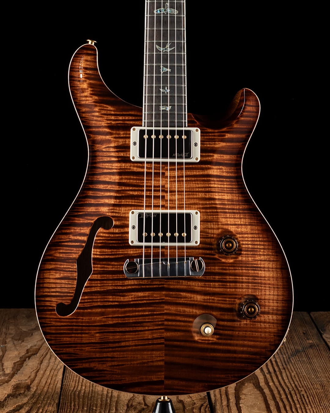 PRS Wood Library McCarty Semi-Hollow - Copperhead Burst