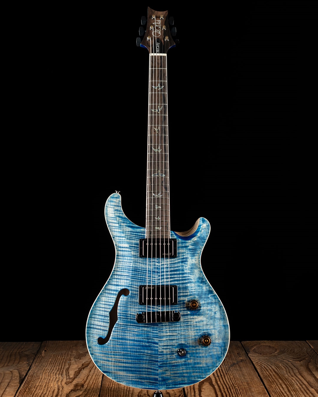 PRS Wood Library McCarty Semi-Hollow - Faded Blue Jean