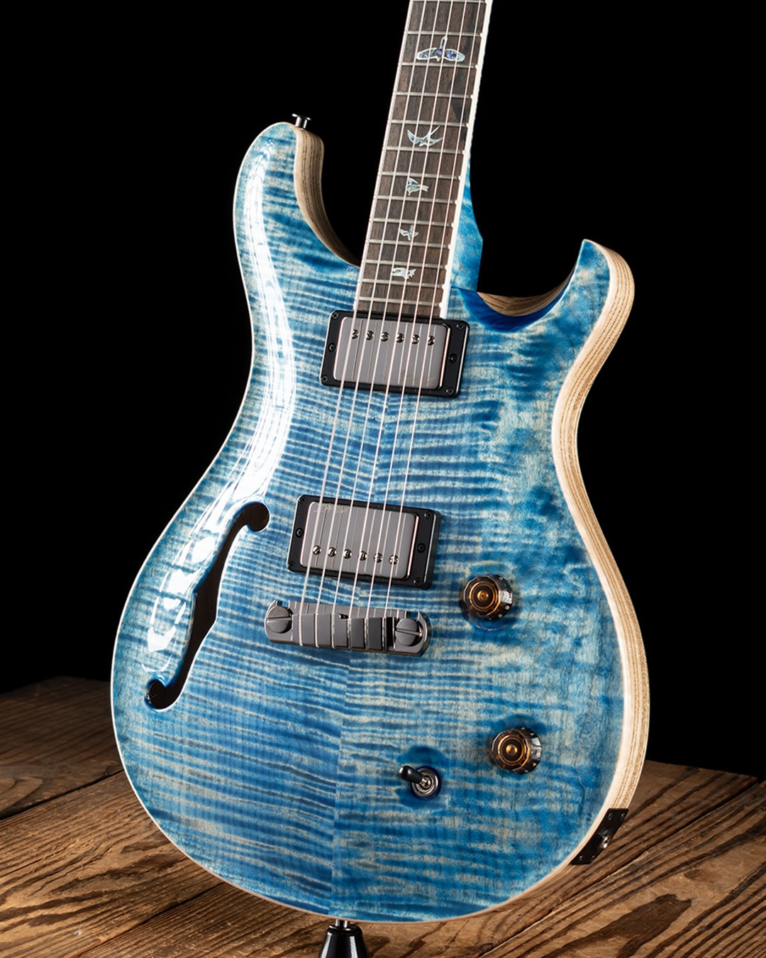 PRS Wood Library McCarty Semi-Hollow - Faded Blue Jean